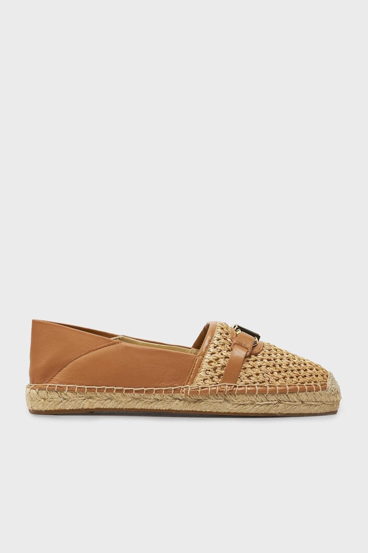 لوگوی حصیری با جزئیات کفش اسپادریل 40S4EBFP2D174 کفش 40S4EBFP2D 174 Michael Kors