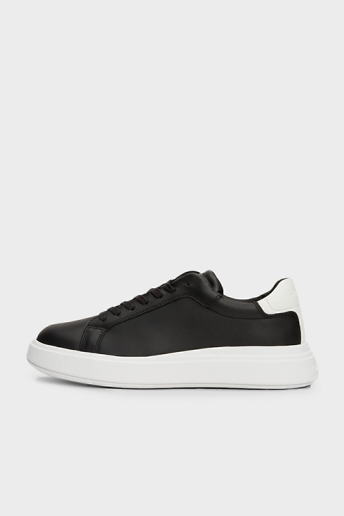 اسنیکر سفید مردانه کفش ورزشی چرمی HM0HM010160GP HM0HM01016 0GP Calvin Klein