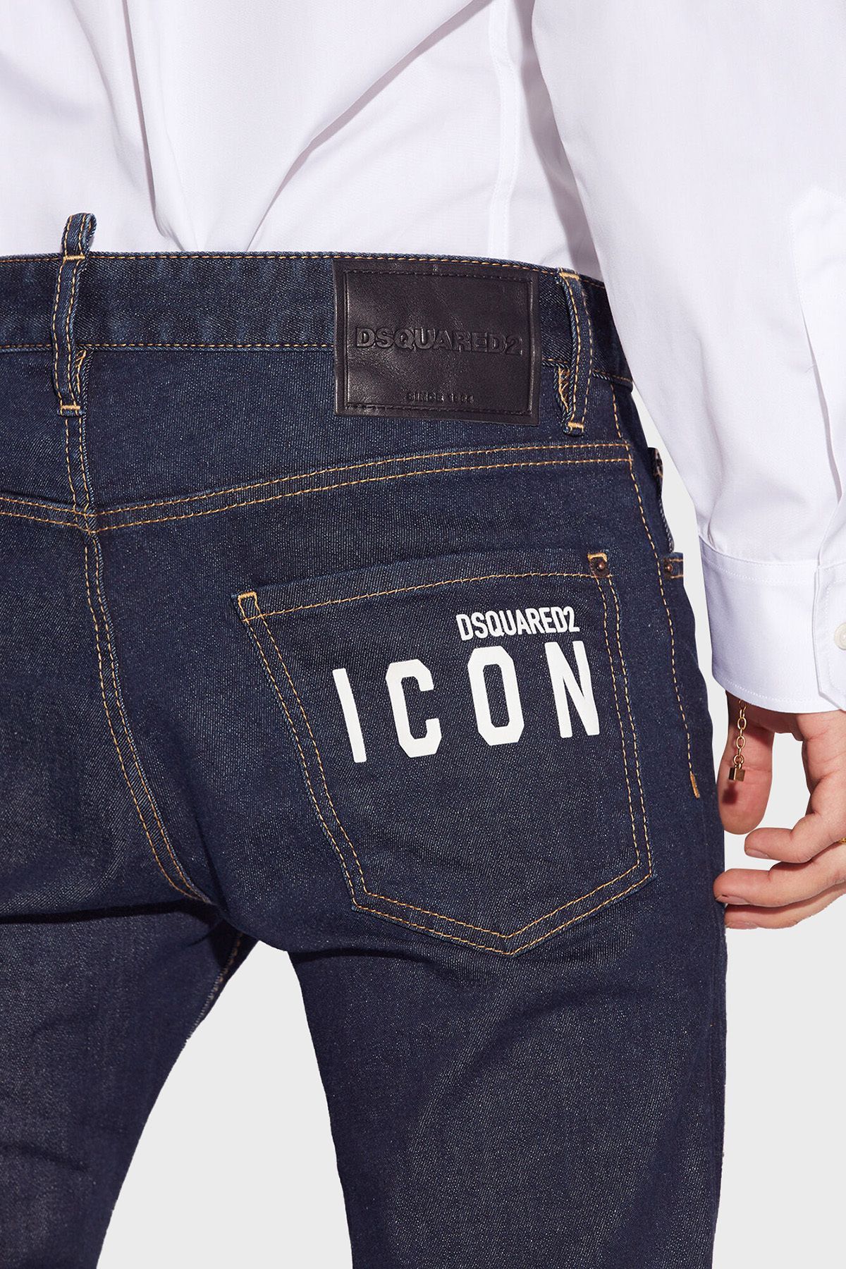 شلوار جین آبی مردانه مناسب و 470 DSquared2
