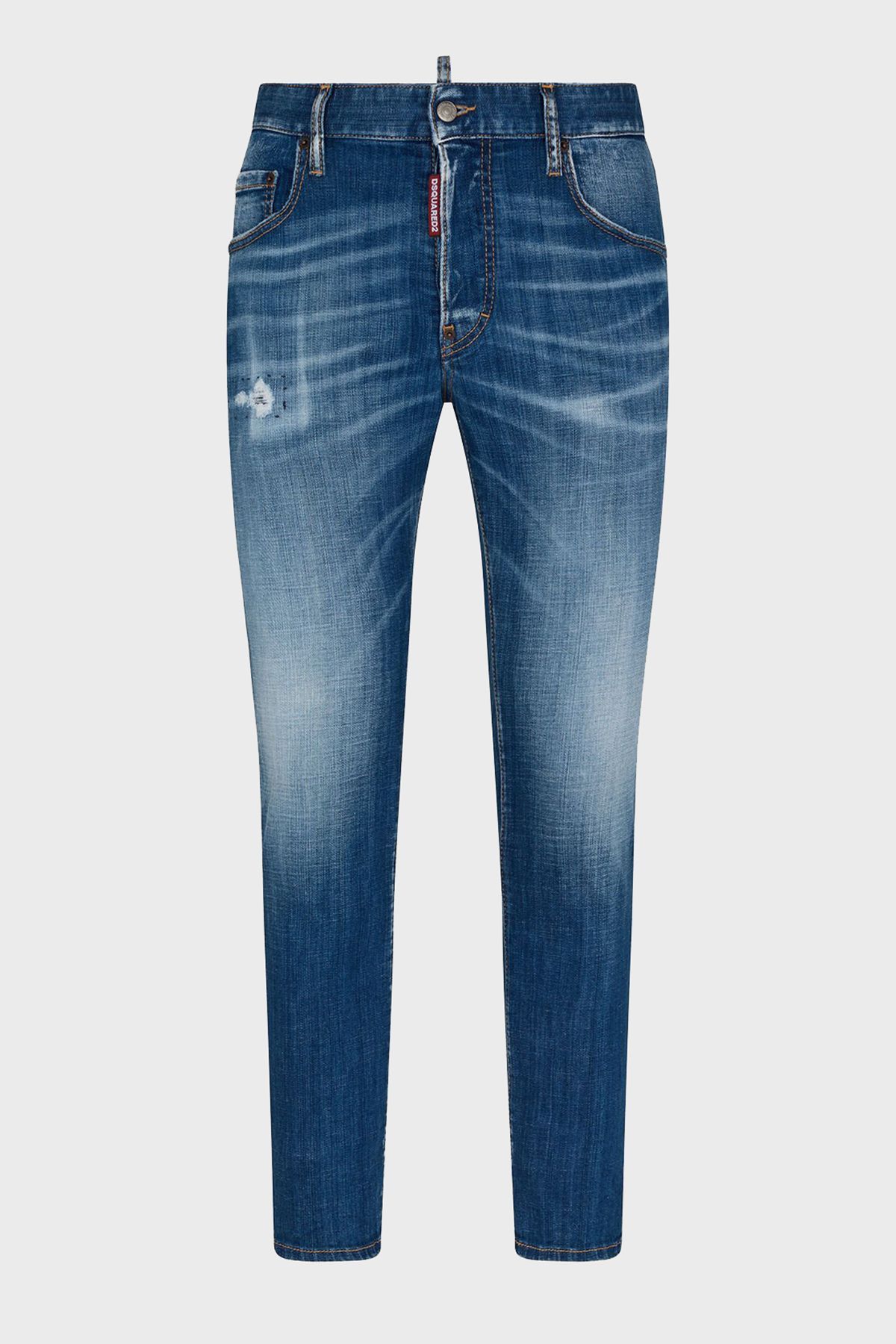 شلوار جین آبی مردانه SLIM FIT 470 DSquared2
