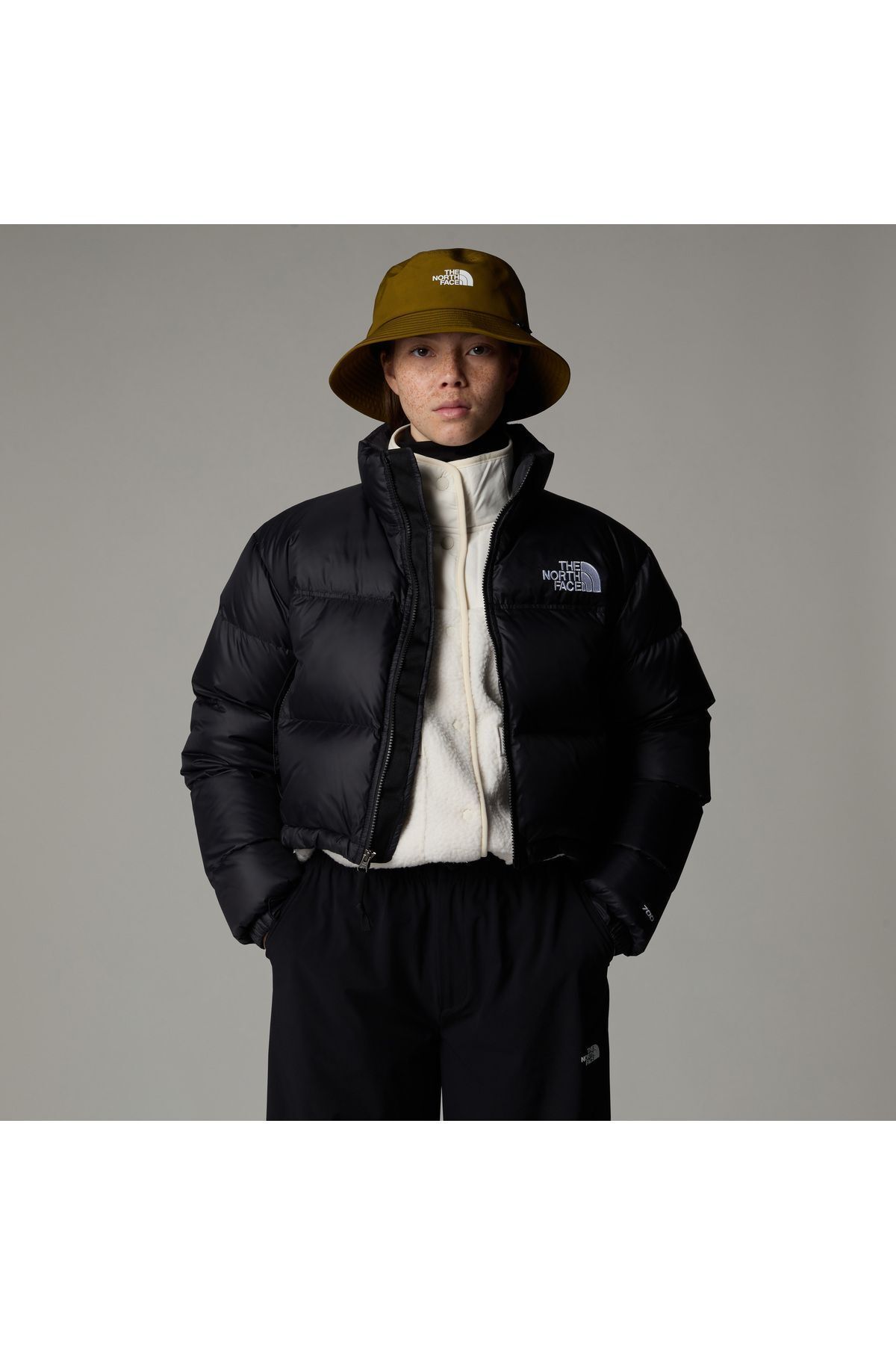 کاپشن زنانه کوتاه Nuptse مدل NF0A5GGEKX71 نورث فیس The North Face