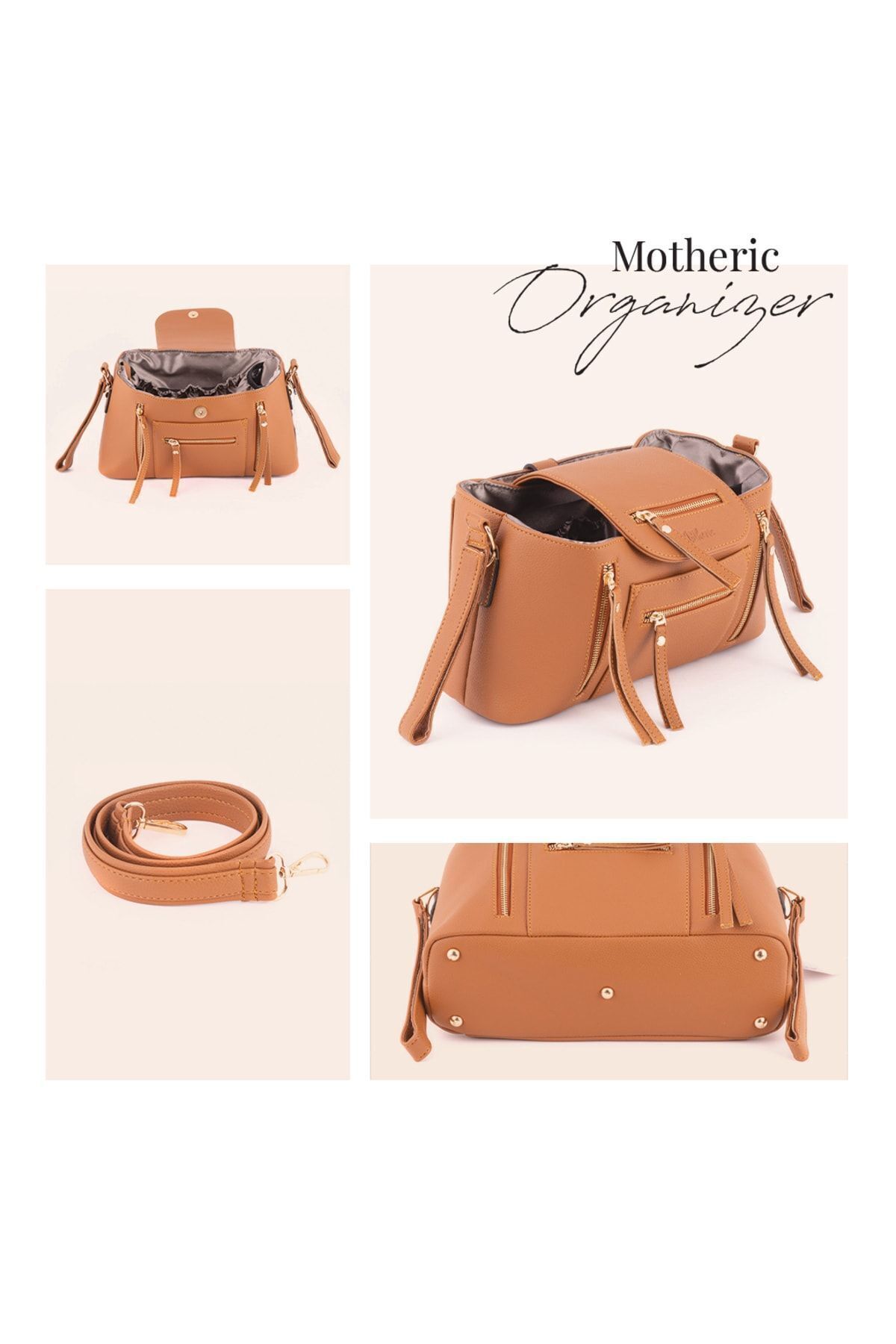 Genel Markalar Taba Bebek Arabası Organizer Omuz Askılı Bakım Çantası, Puset Düzenleyici Organizatörü fotoğrafı 6 (önizleme)