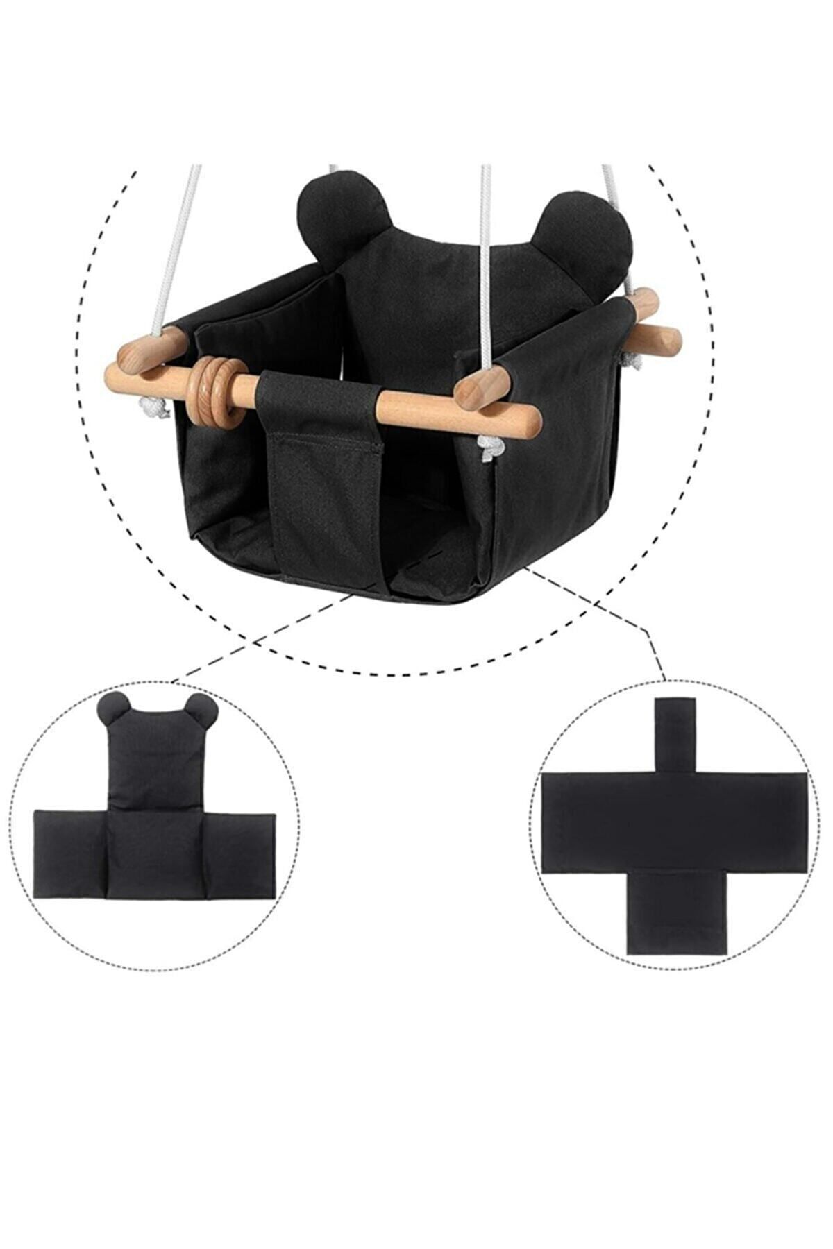 Bundeba Panda Swing Salıncak Bebek Hamağı Salıncağı Oda Salon Bahçe Salıncak Çocuk Bebek Salıncağı fotoğrafı 3 (önizleme)