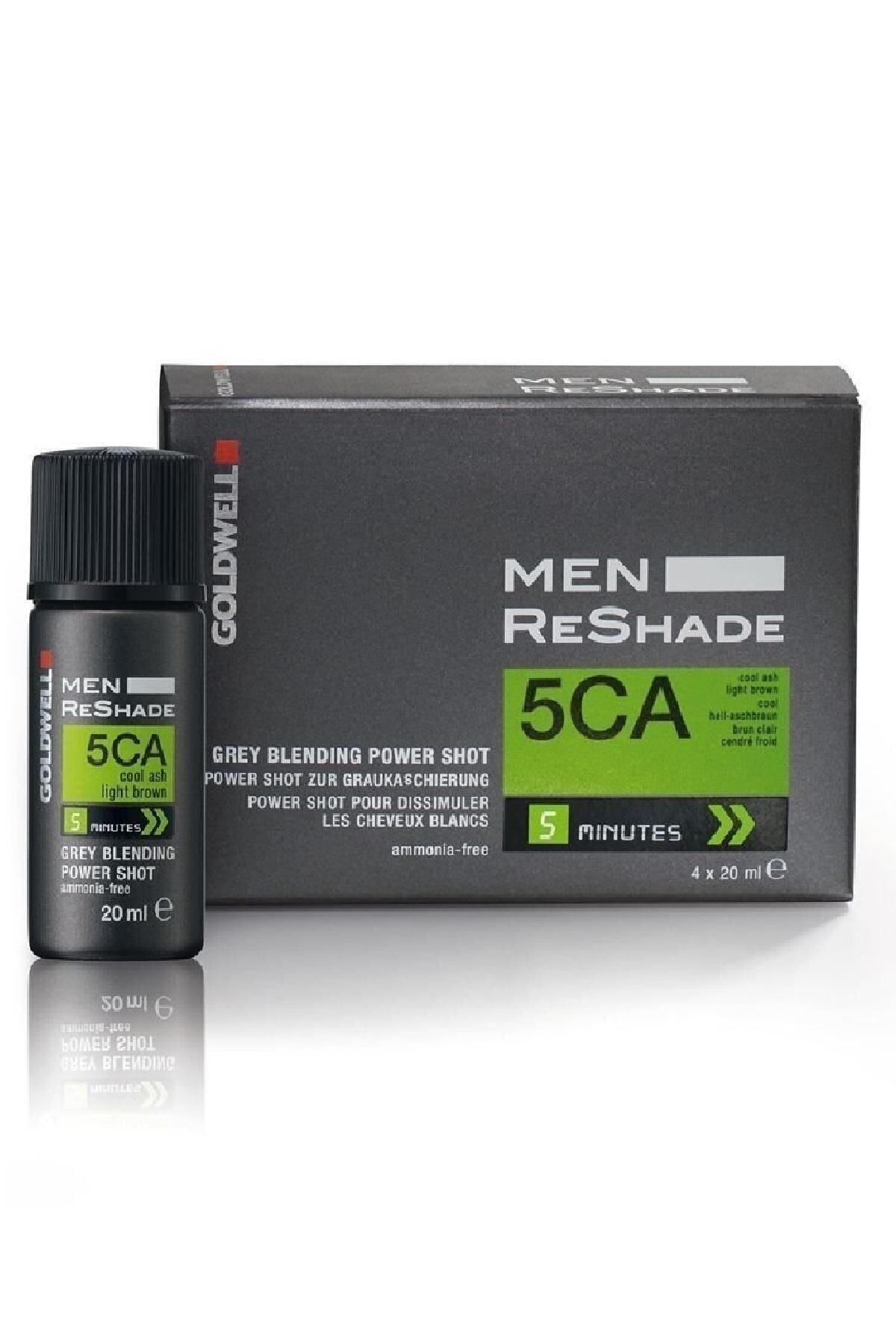 رنگ فوم بدون آمونیاک مردانه Reshade 5 Ca 4x20ml GOLDWELL