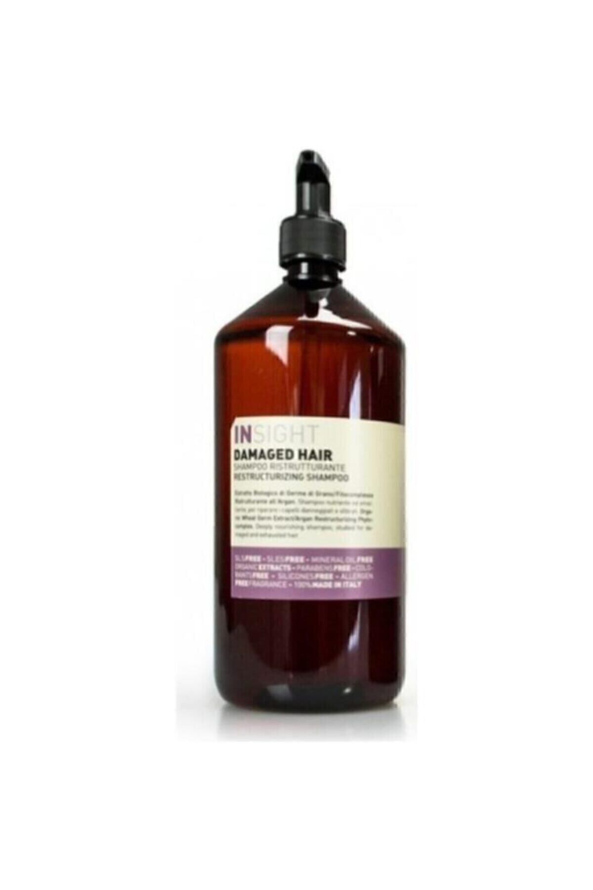 Insight-Damaged Hair Damaged Hair Repair Shampoo 900 Ml 1