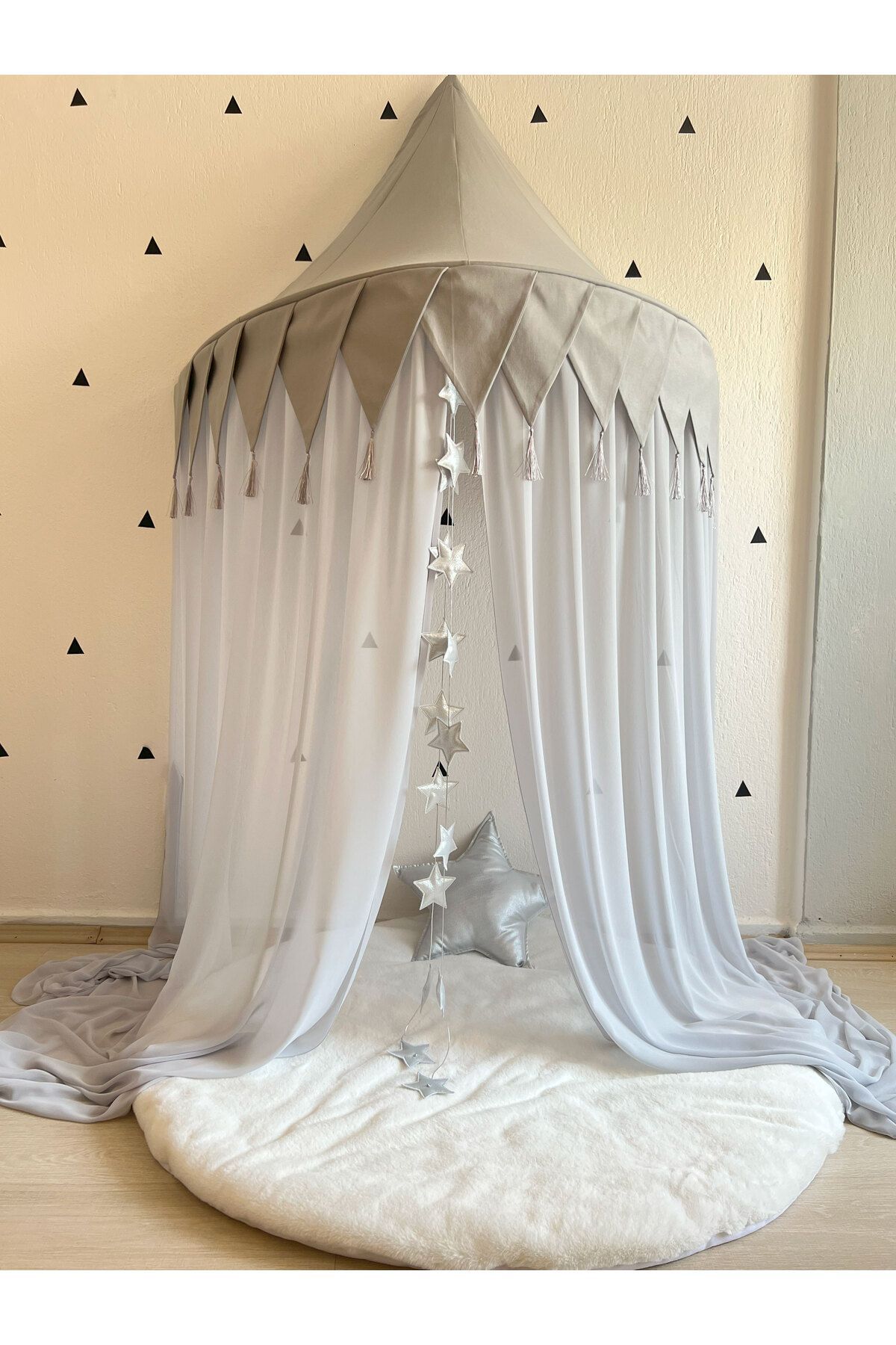 PAMUKA Duvar Tentesi 120 Cm Grey