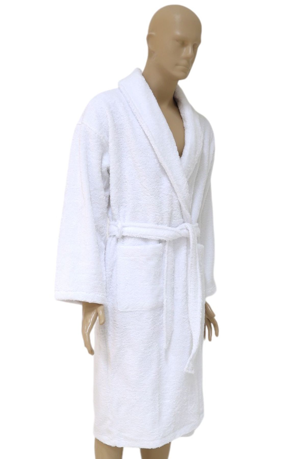 AİRYCOT Μπουρνούζι Unisex από βαμβακερό μπουκλέ για γυναίκες/άντρες