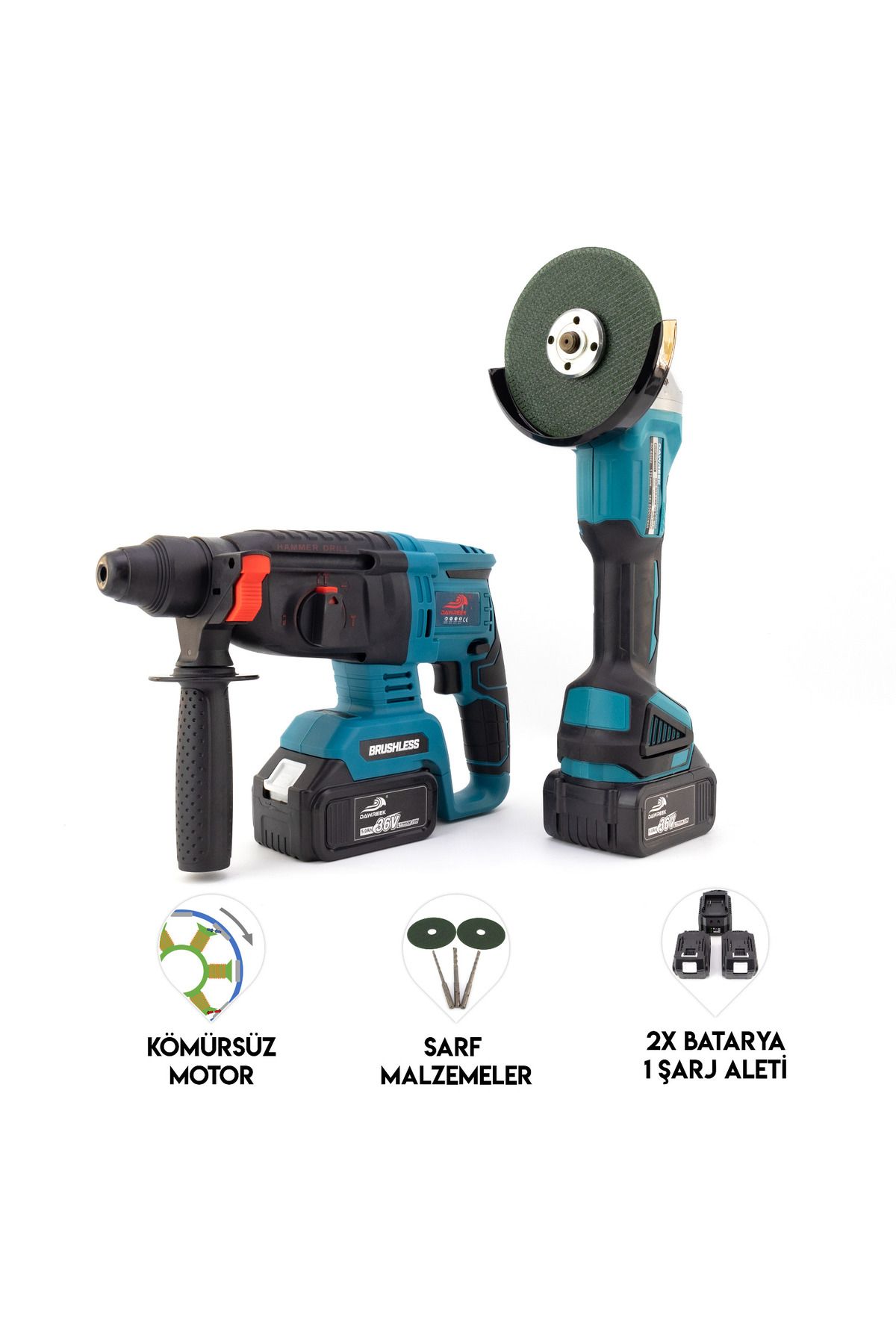 Dawreek İkili Set Mk(Ş.HİLTİ Ş.SPRAL)