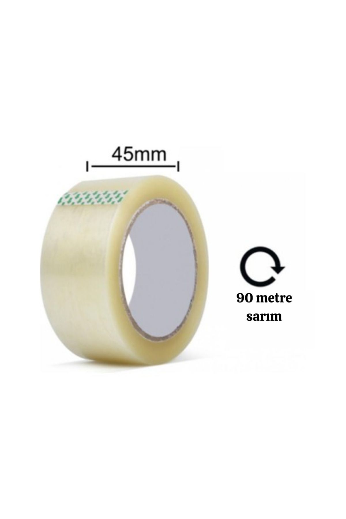 Duct Tape Transparent 45 Mm X 100 Meters 1 Piece