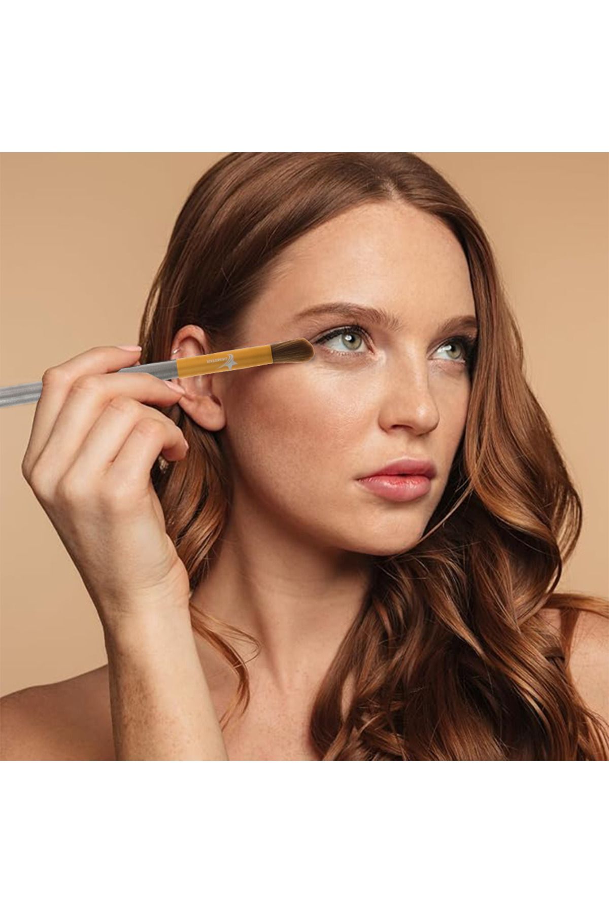 Professional Makeup Brush Champagne Gölgelendirme Fırçası Makyaj Fırçası No:22 — TYC4T582MN171652468374834 — تصویر 2 از 7