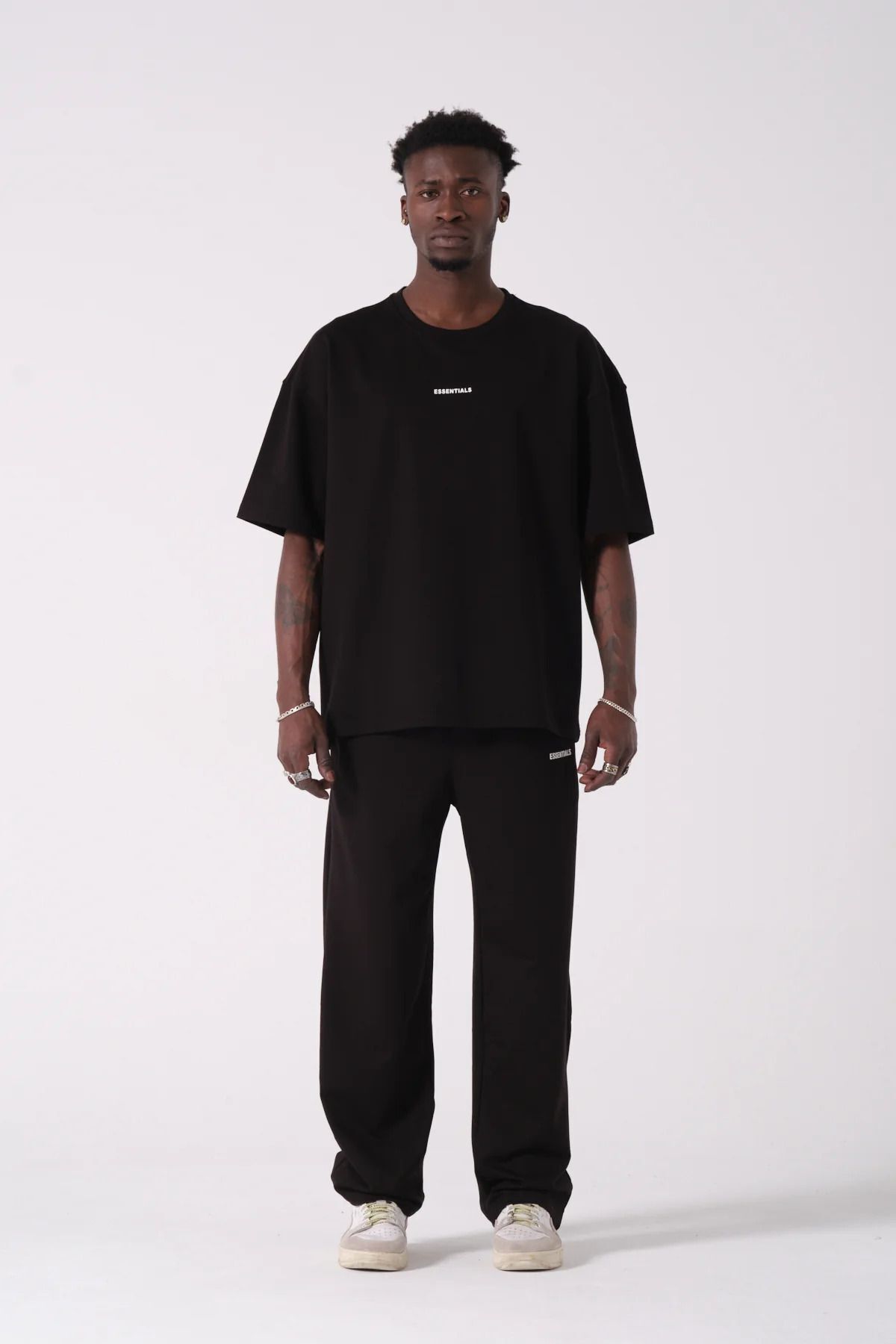 Essentıals-Essentials Printed Oversize Tracksuit 3