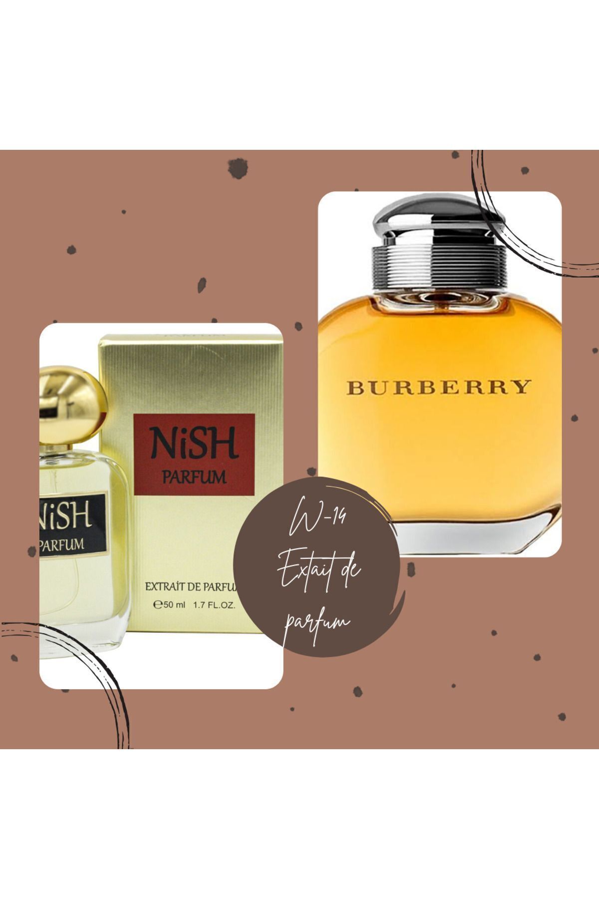 ادکلن زنانه  Nish Parfum extrait de parfum | W-14 اورجینال - تصویر 2