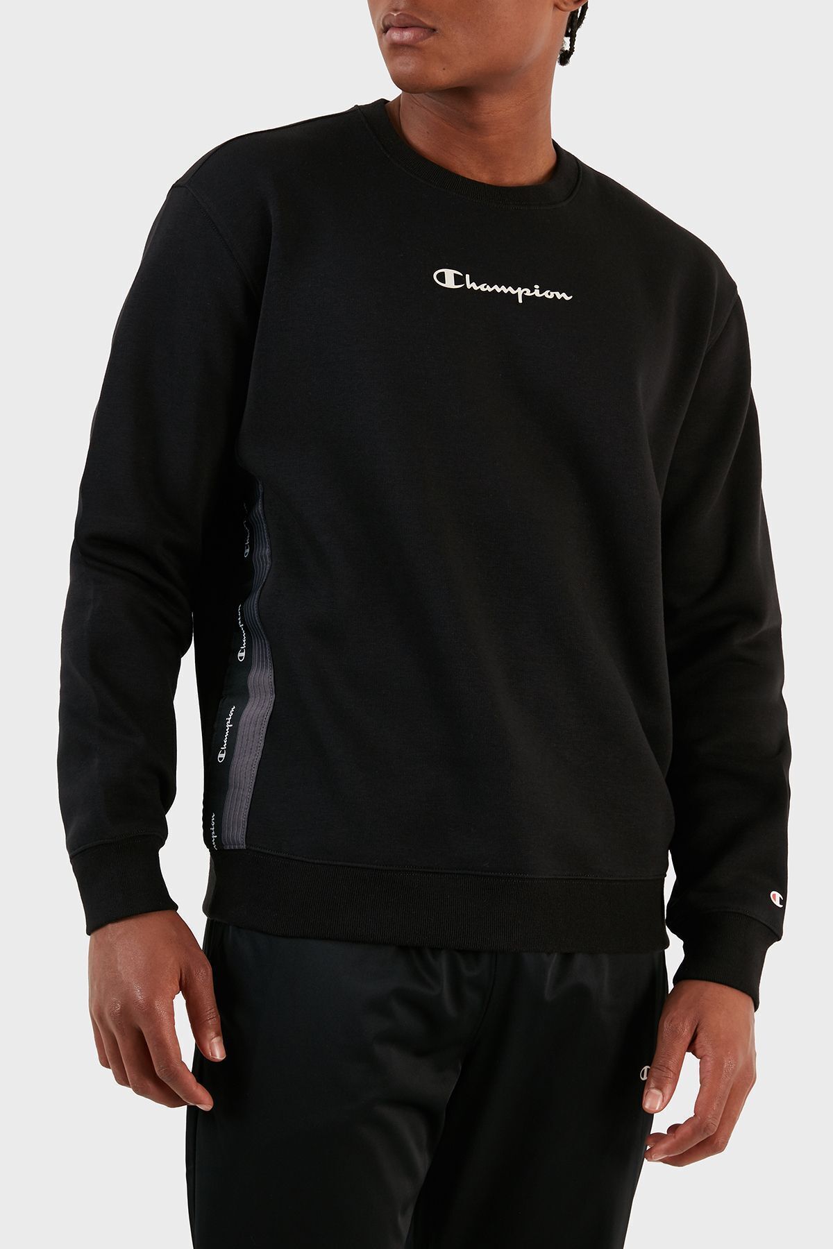 Champion Jakar Bantl ci Polarl Bisiklet Yaka Comfort Fit Sweat Erkek SWEAT 219093 NBK KK001 Fiyat Yorumlar Trendyol