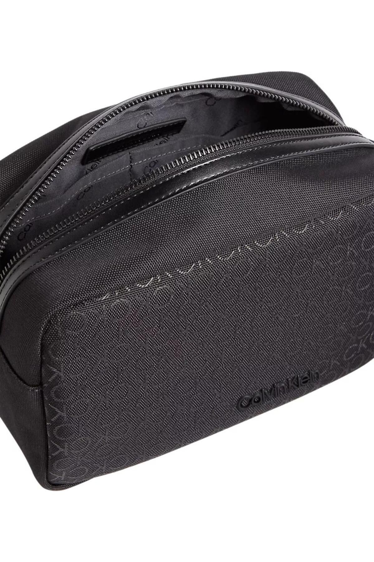 کیف دستی مشکی مردانه CK از راه دور شستشو مونو Calvin Klein