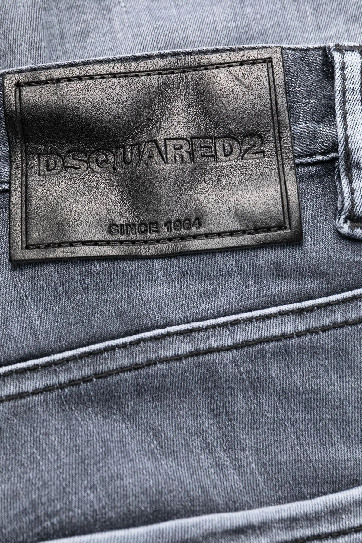 شلوار جین خاکستری مردانه مناسب 900 اورجینال DSquared2