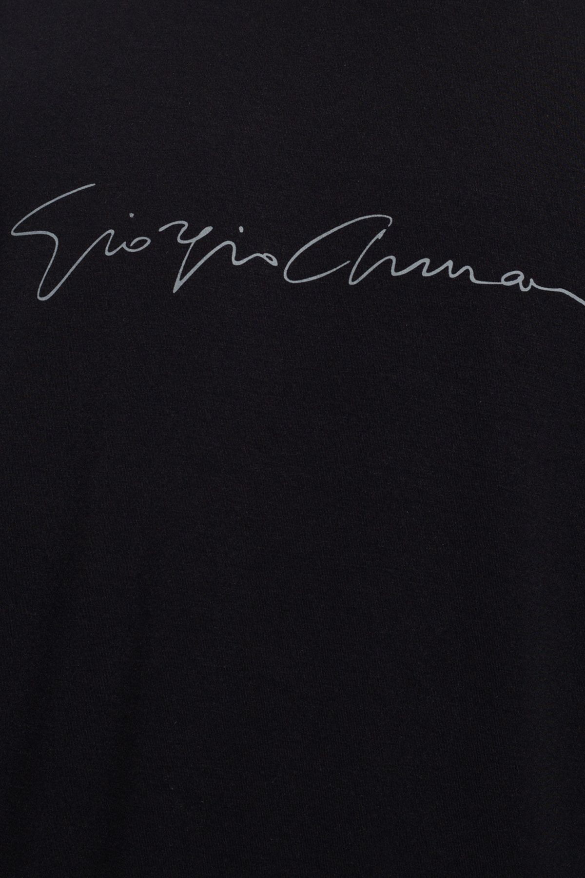تی شرت مشکی مردانه دوچرخه چاپی YAKA UC99 اورجینال Giorgio Armani