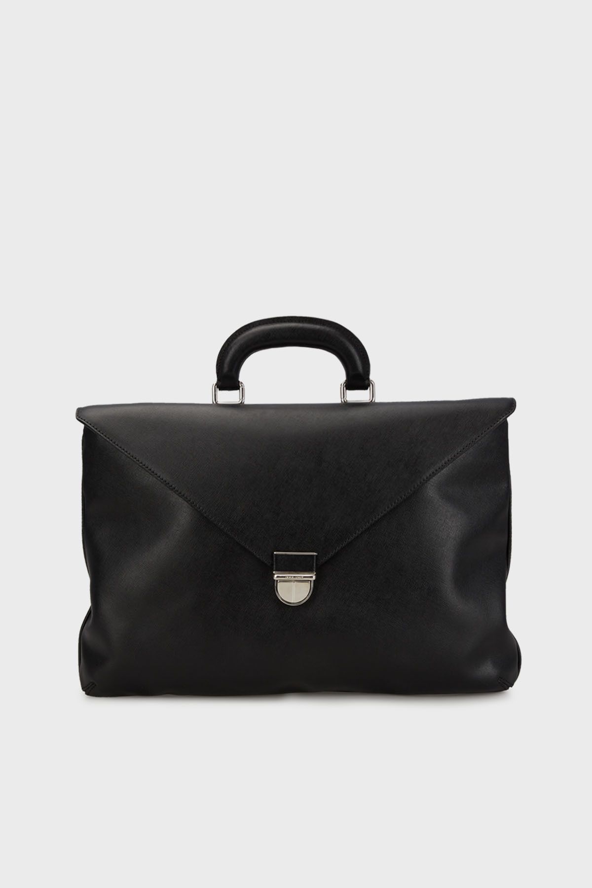 کیف لپ تاپ و اسناد مردانه با چرمی آرم YGMA27 YH060 80001 Giorgio Armani