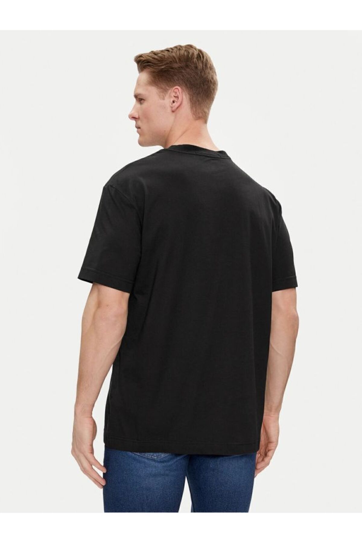 تی شرت مشکی مردانه توری اورجینال Calvin Klein