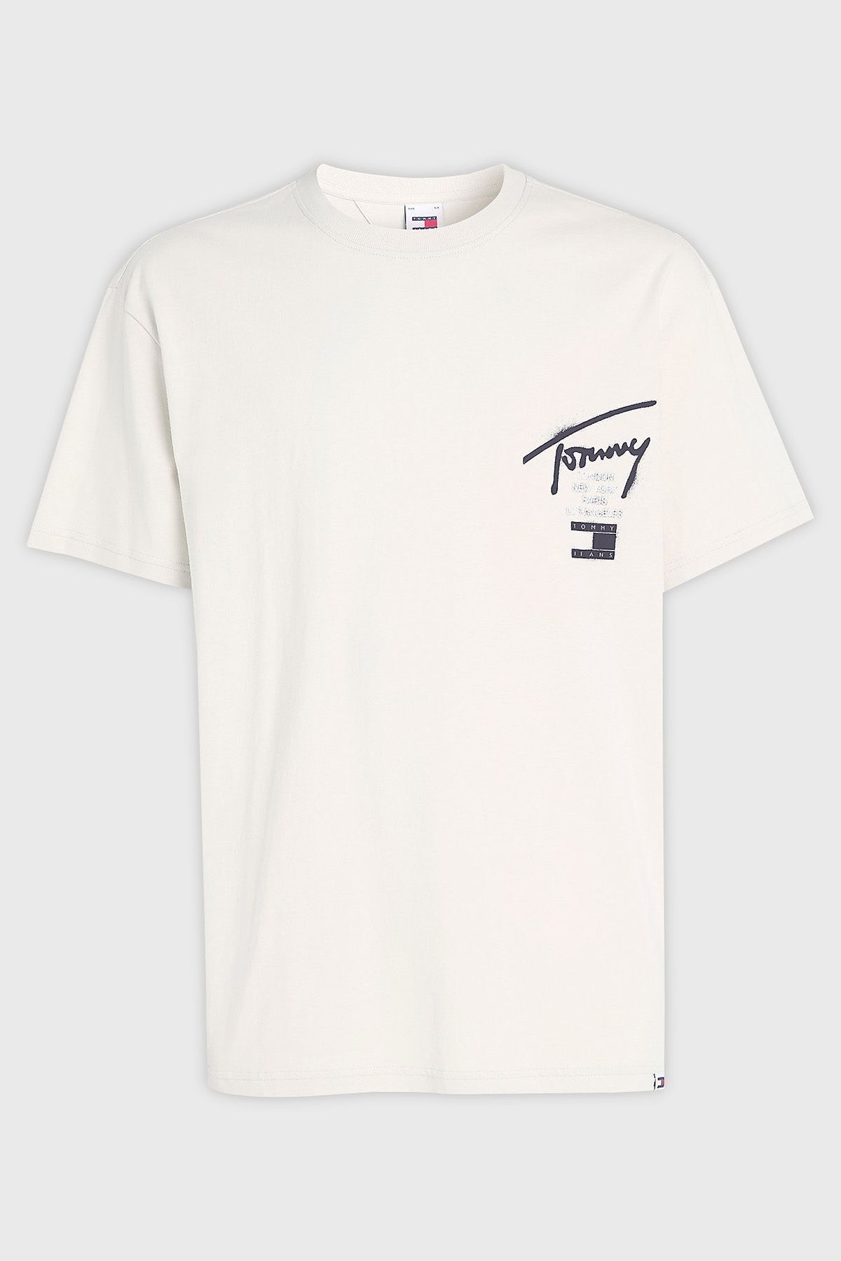 تی شرت نود مردانه دوچرخه پنبه ای Yaka T پیراهن DM0DM18529 ACG Tommy Jeans