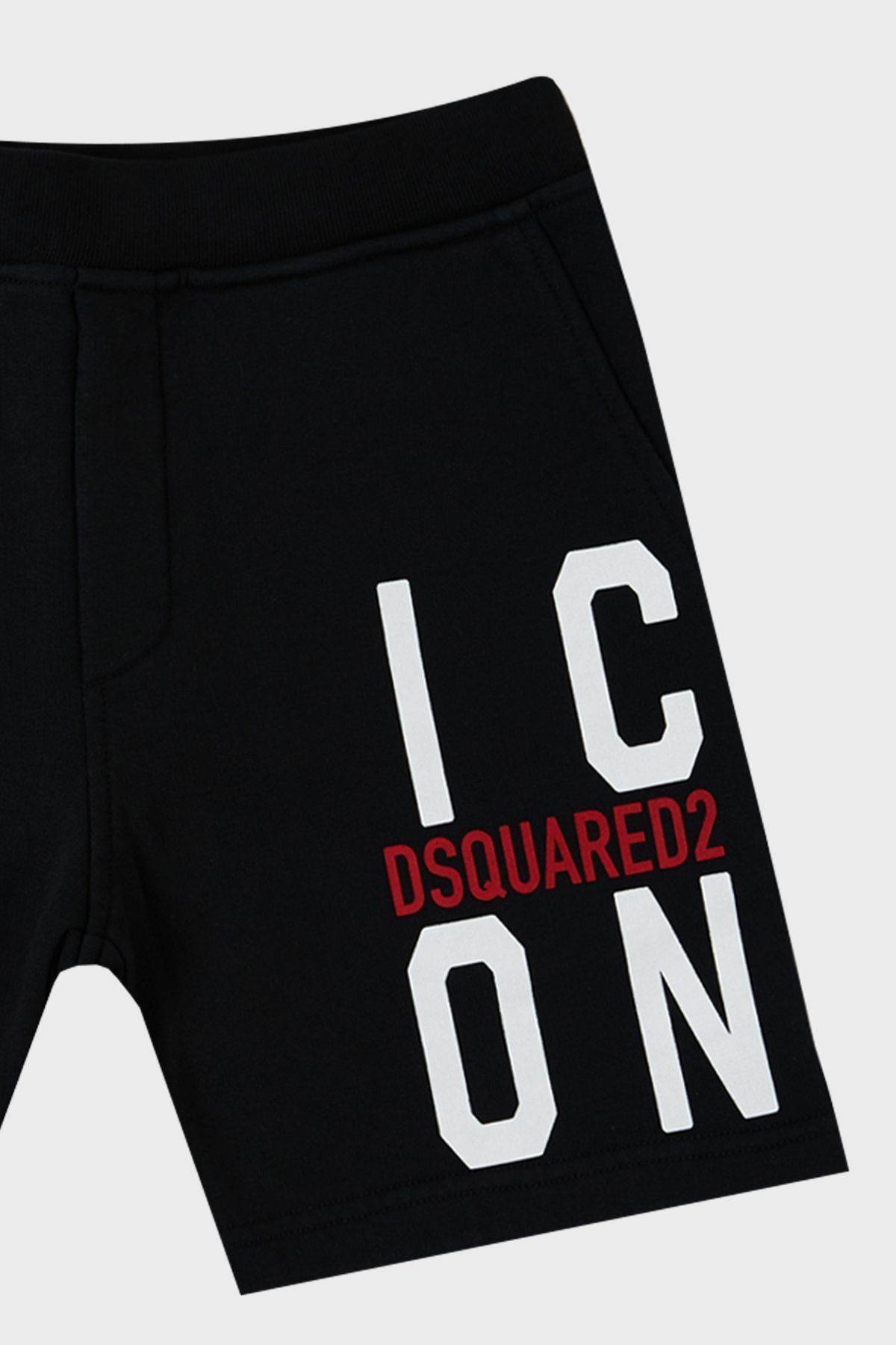 DSquared2-Pantaloni scurți din bumbac pentru copii cu buzunare - DQ0250 D002Y 3