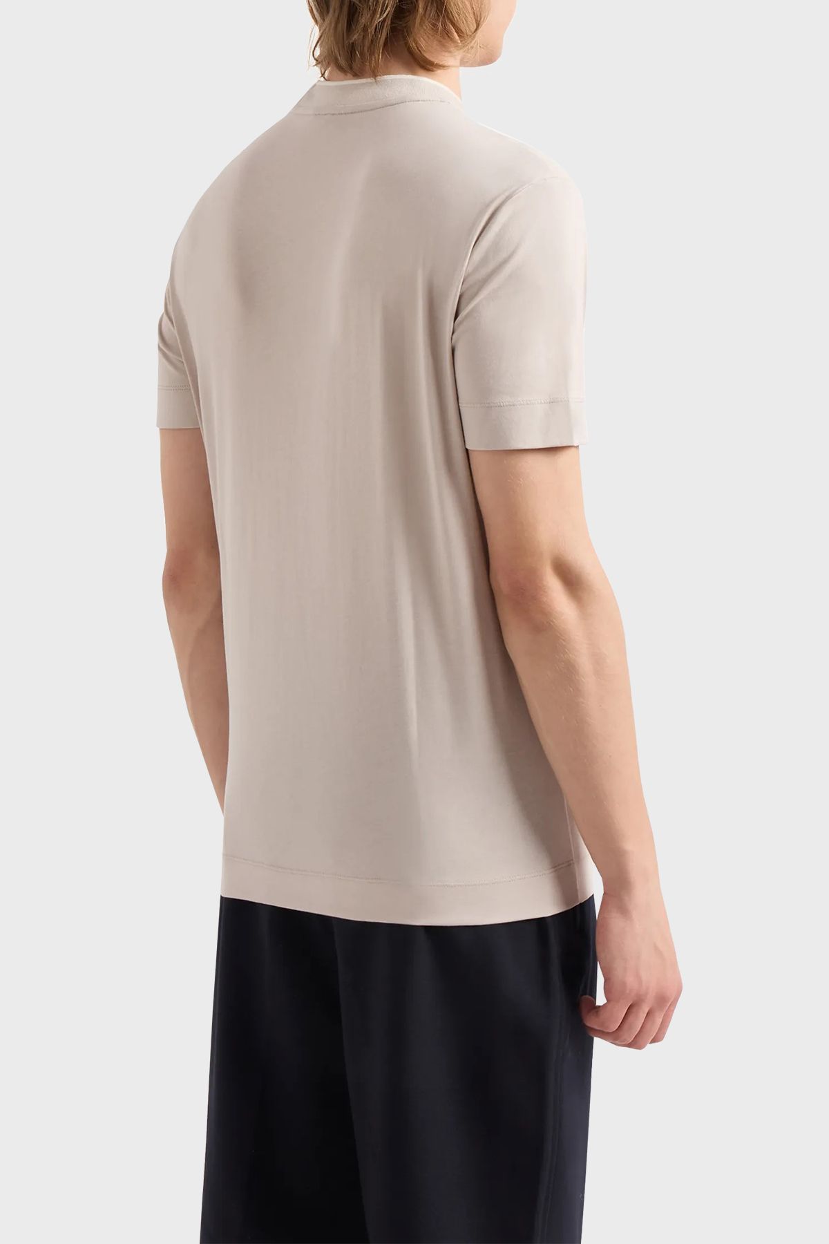 تی شرت مردانه تی شرت معمولی نخی 3D1T73 1JPZZ 06H6 Emporio Armani