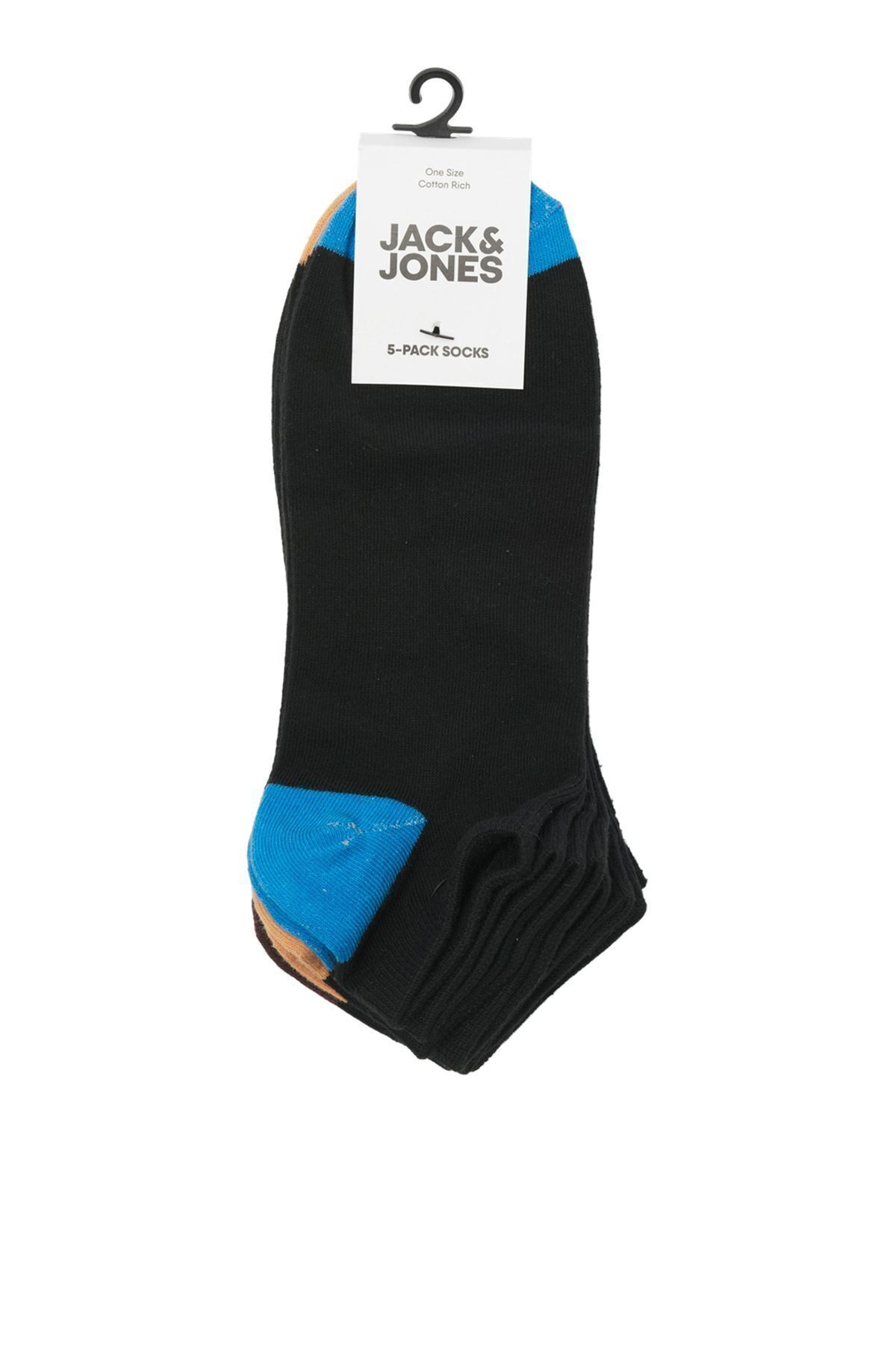 جوراب مشکی مردانه علاوه بر اورجینال Jack Jones Jack & Jones