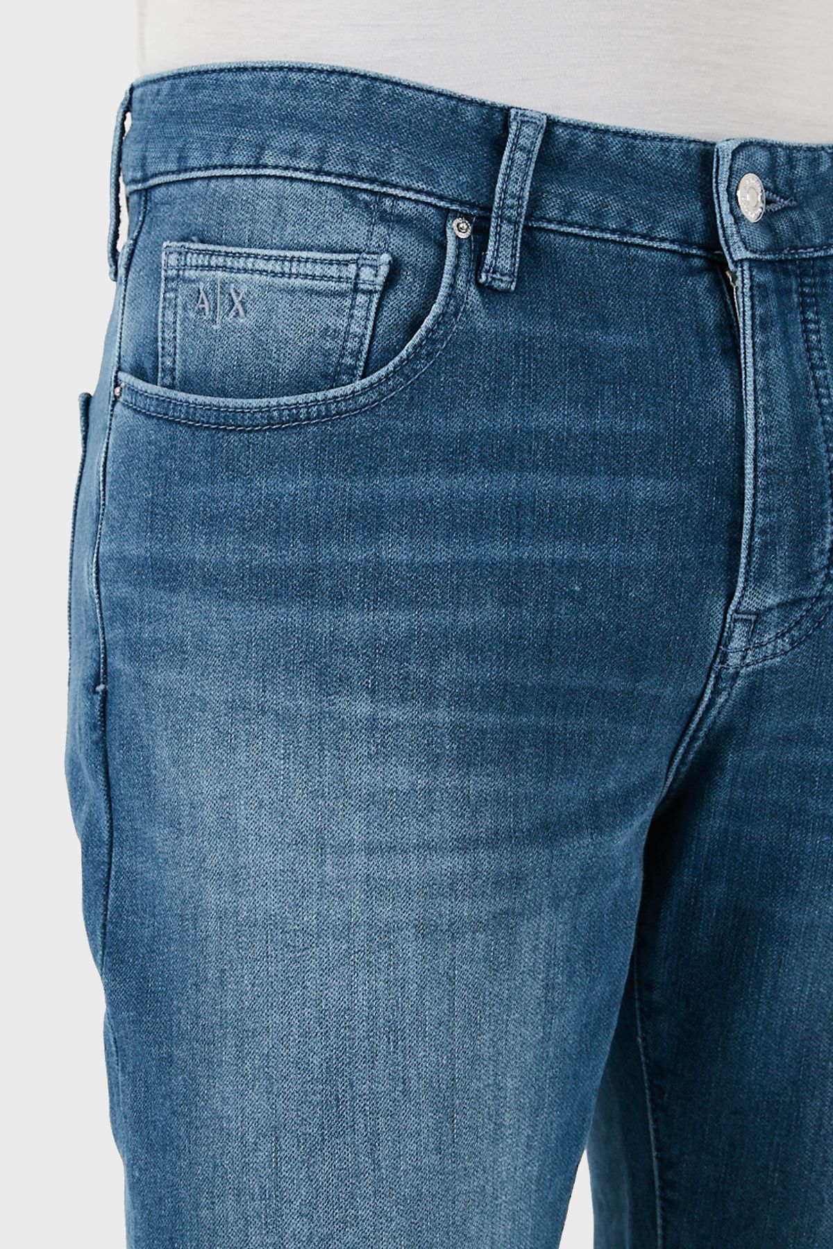 Armani Exchange-J14 Normal Waist Slim Fit Jeans Men's JEANS PANT 3DZJ14 Z1TTZ 25EV 6