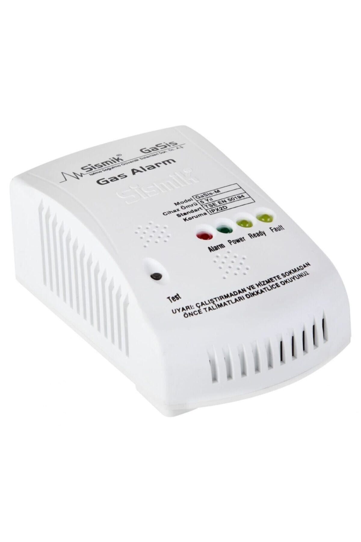 SİSMİK Gasis-m 220v Ev - Konut Tipi Gaz Alarm Cihazı