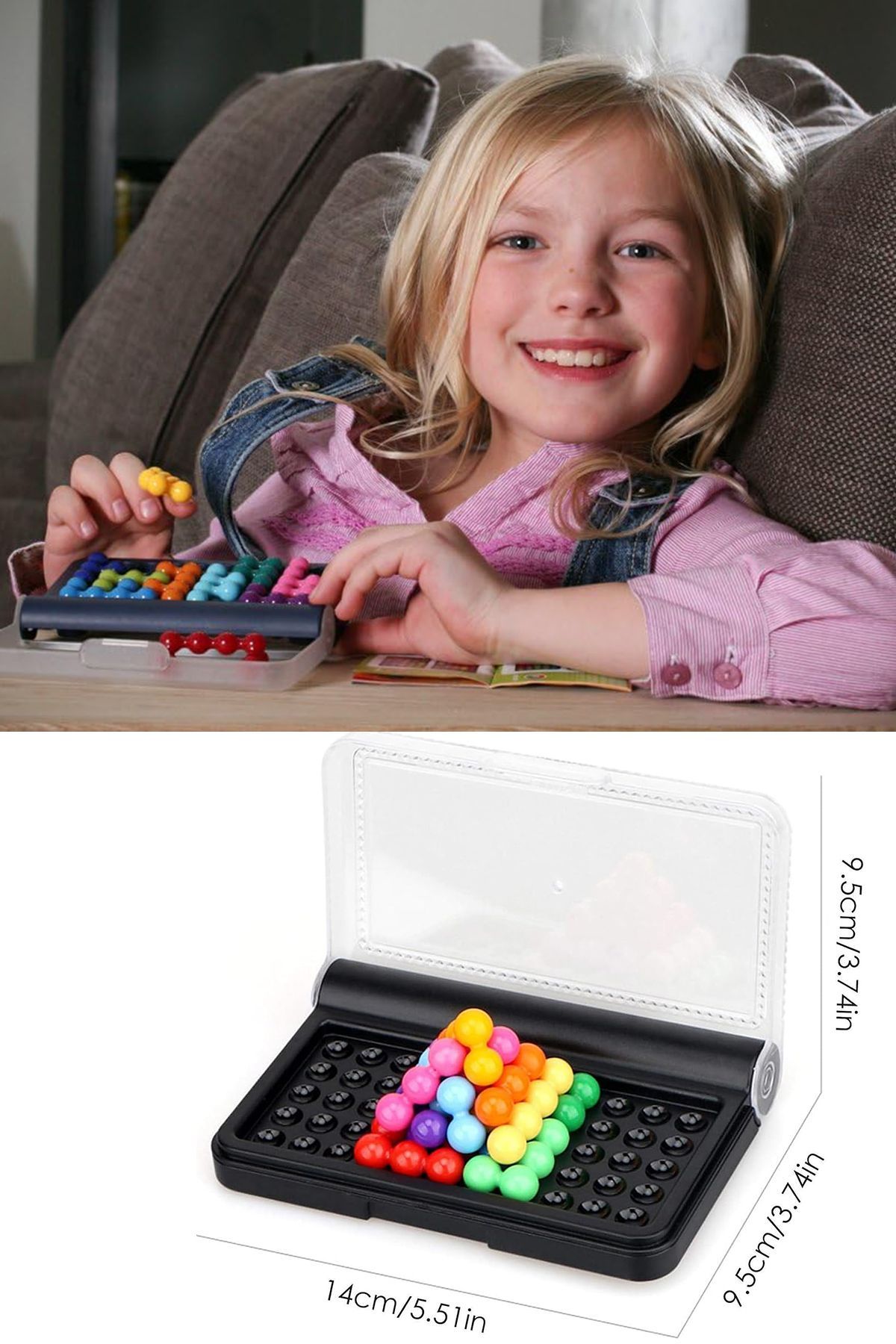 Efege-10 Different Modules 120 Level Iq Fit Puzzle Brain Teasers - Fun and Educational, for Kid and Adult 3