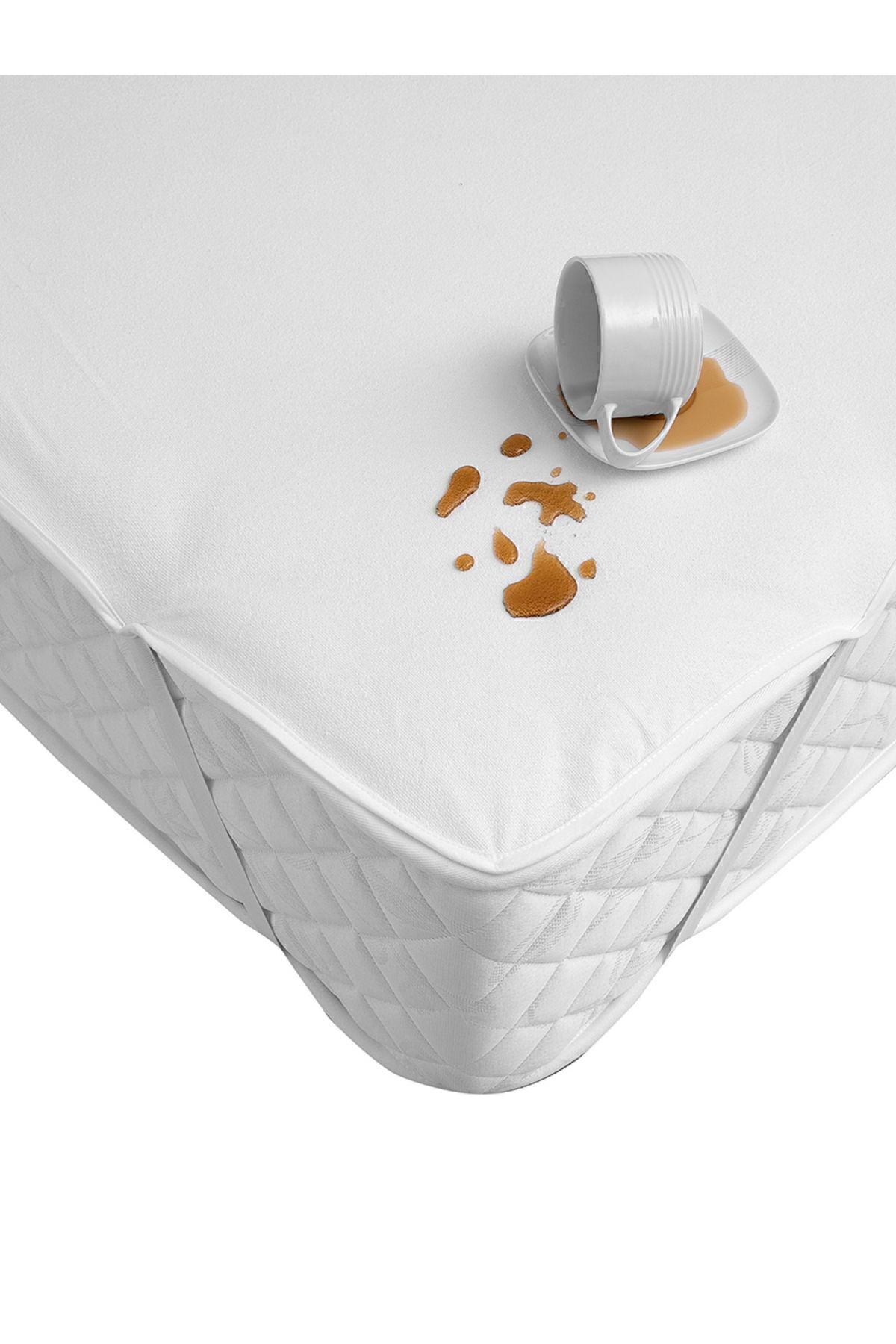 محافظ تشک سفید Prapitka Cotton Liquid Fartless Alez 7 اندازه مختلف Karna Home