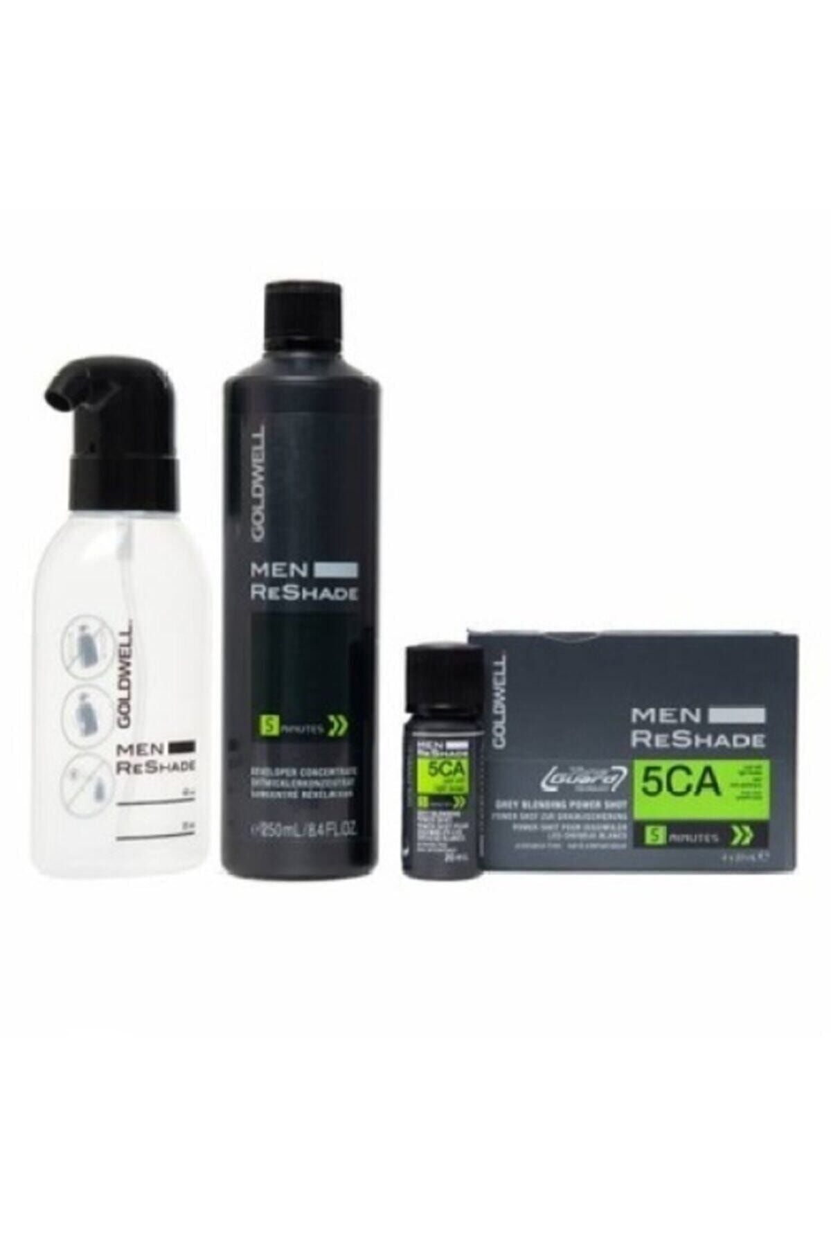 5ca Men Reshade 4x20ml Developer Oxidant 250 ml GOLDWELL