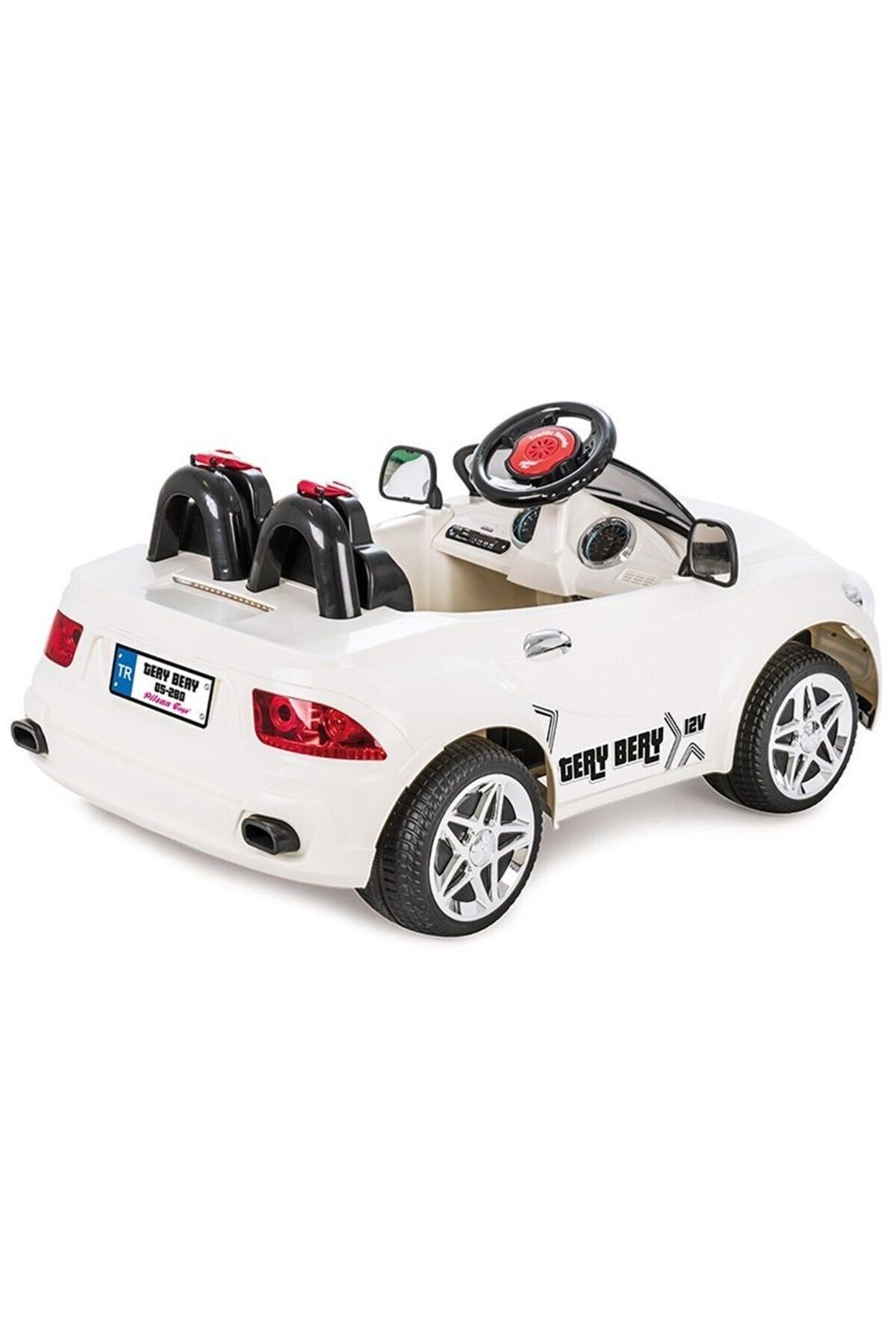 Pilsan Tery Bery 12v Uzaktan Kumandalı Akülü Araba 05 280 (BEYAZ)