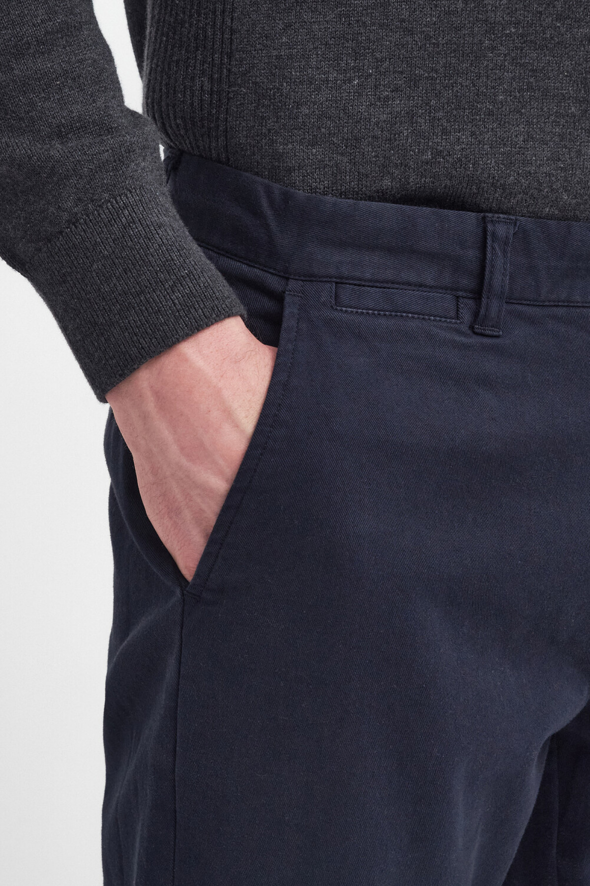 شلوار مردانه راسته فاق نرمال | باربور Barbour MTR0728-Y74 - تصویر 5