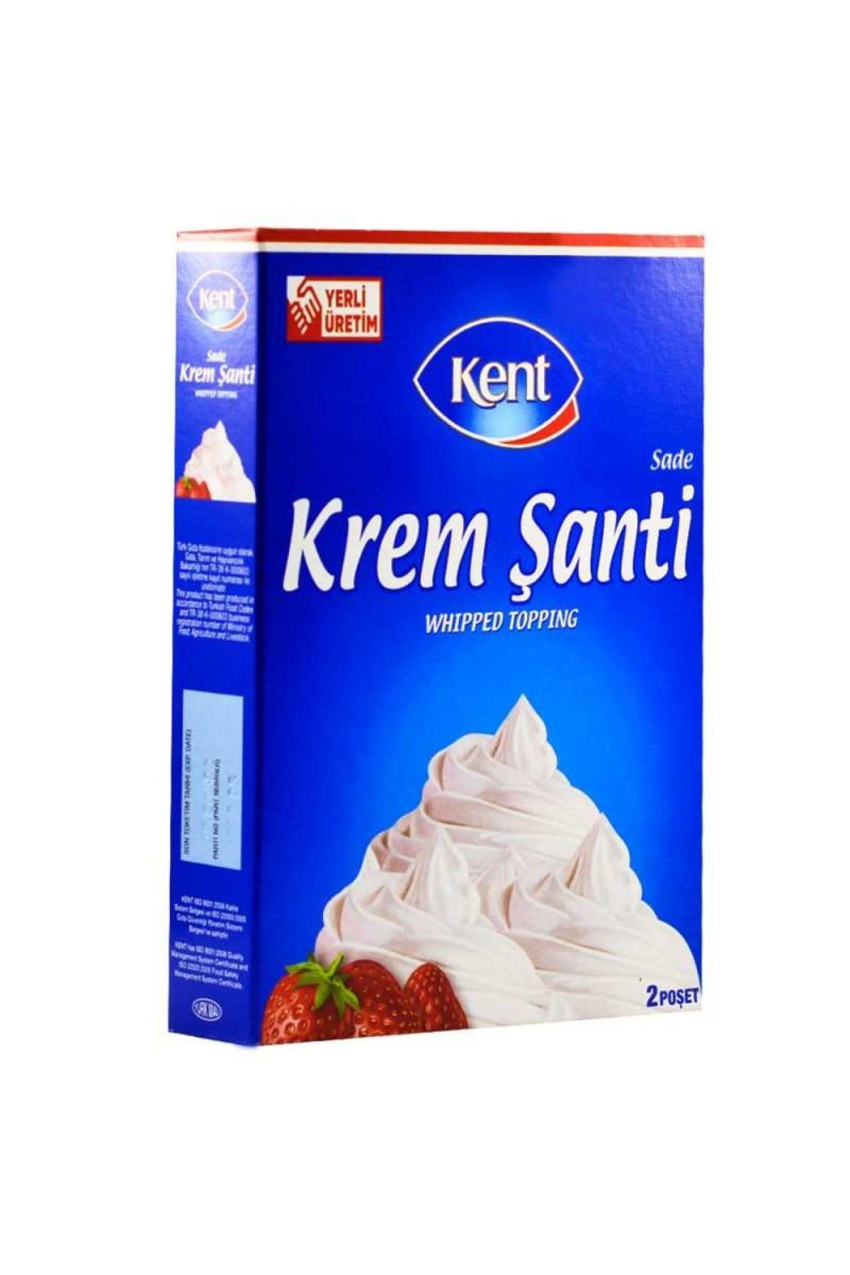 KENT Krem Şanti Sade 300gr Kutu