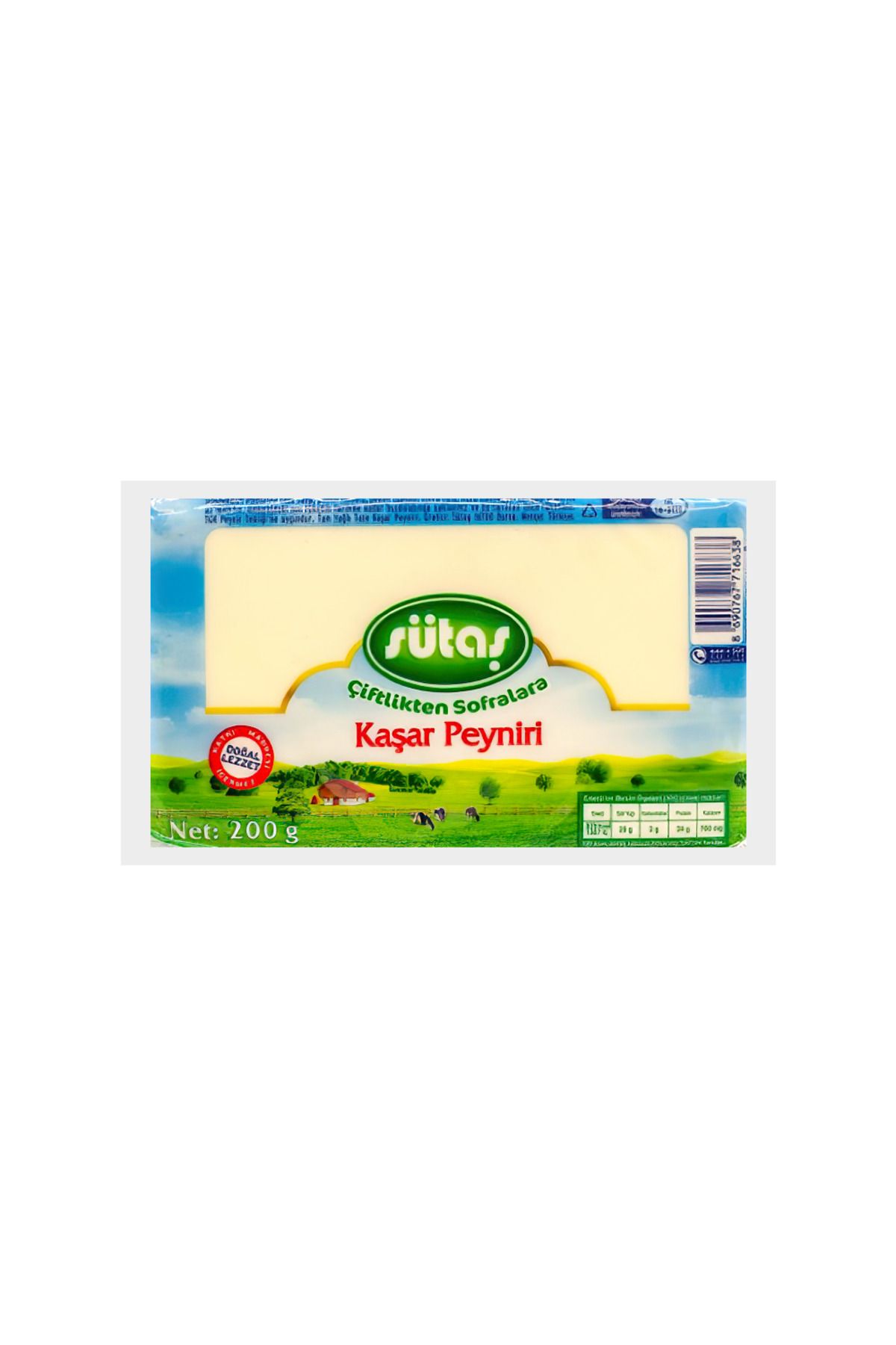 Sütaş Sütaş Kaşar Peyniri Piknik (200 g) x6 Adet Fiyatı, Yorumları ...