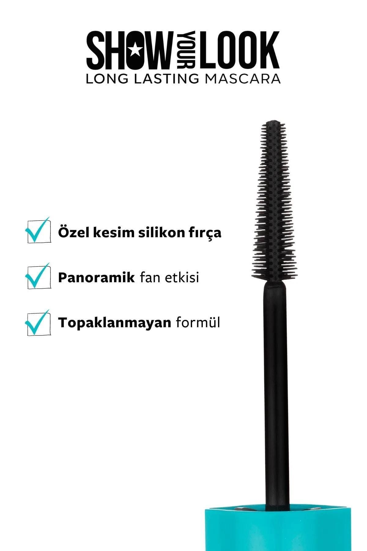 Show by Pastel Show Your Look 24h Long Lasting Volume Mascara - Maskara Secret Garden-3