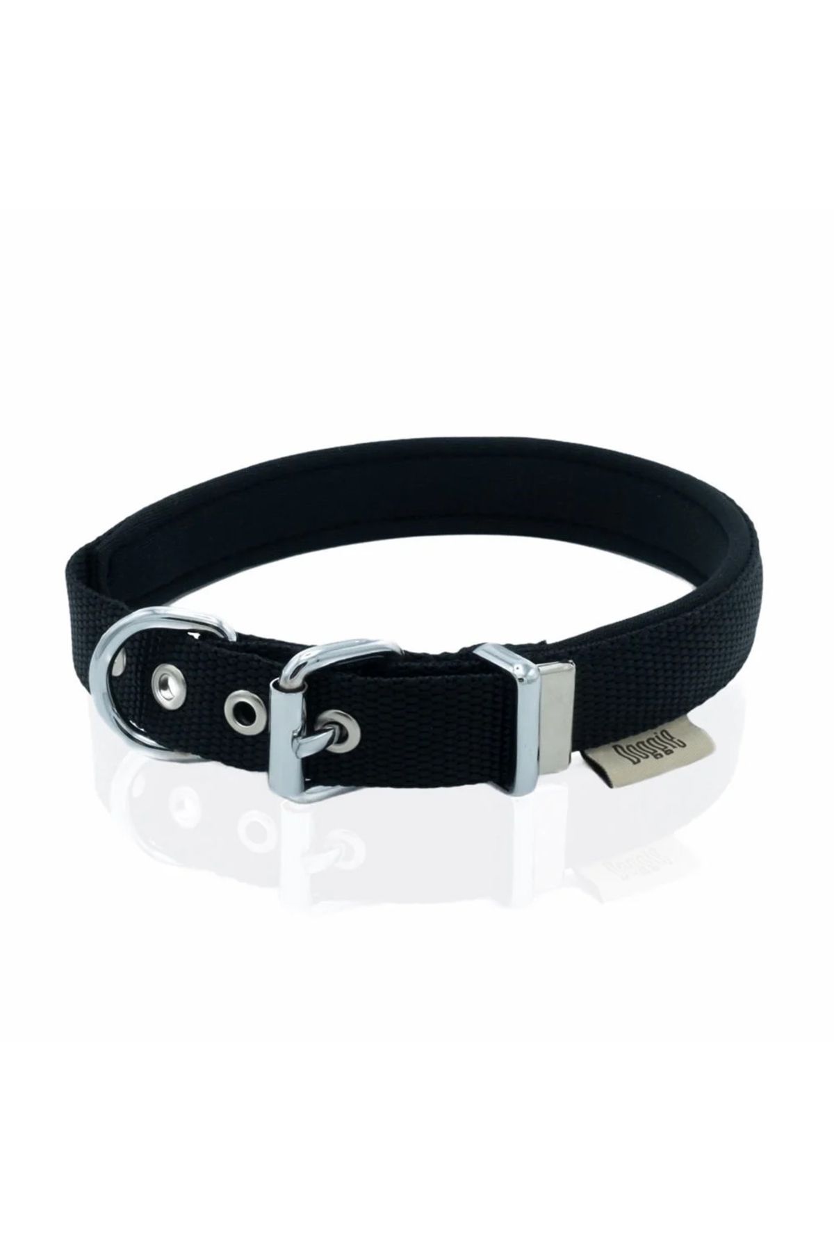 SAVEX Doggie Konfor Dokuma Boyun Tasması Siyah 2.0*35-40 cm (DSBT-2010 M)