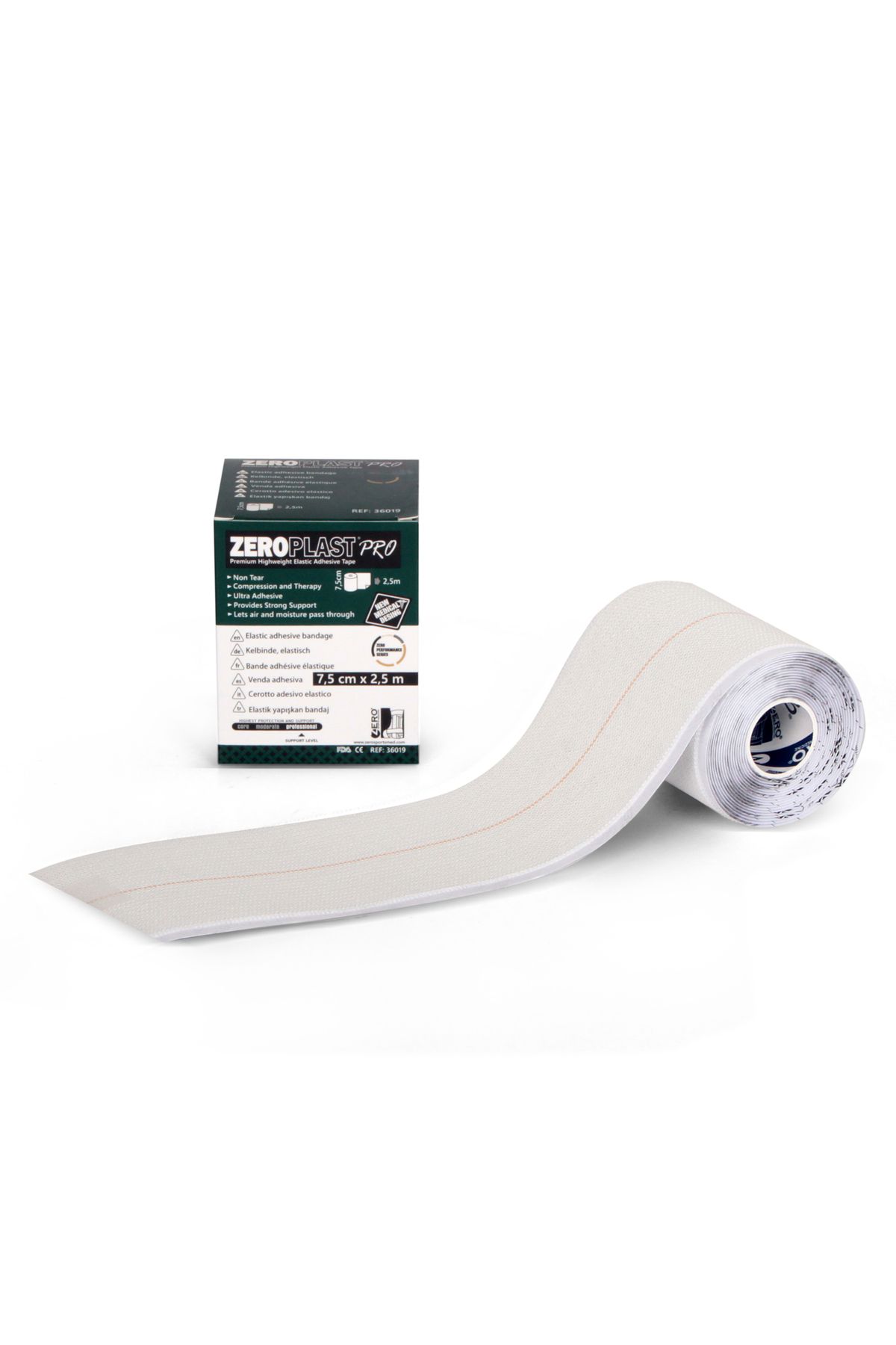 باند بوکس ZEROPLAST PRO 7.5CM X 2.5M Zero Sports Medicine