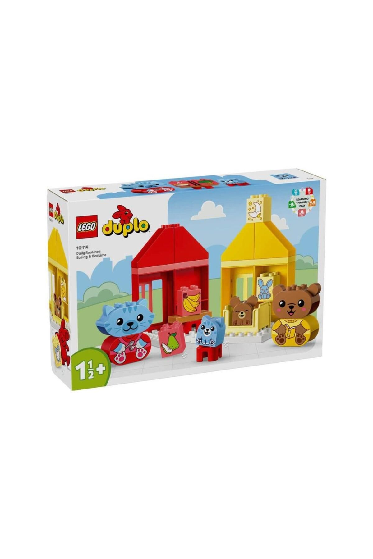 gcaksesuar Nessiworld 10414 LEGO® DUPLO® Günlük Rutinlerim: Yemek ve Uyku Zamanı 28 parça +1,5 yaş