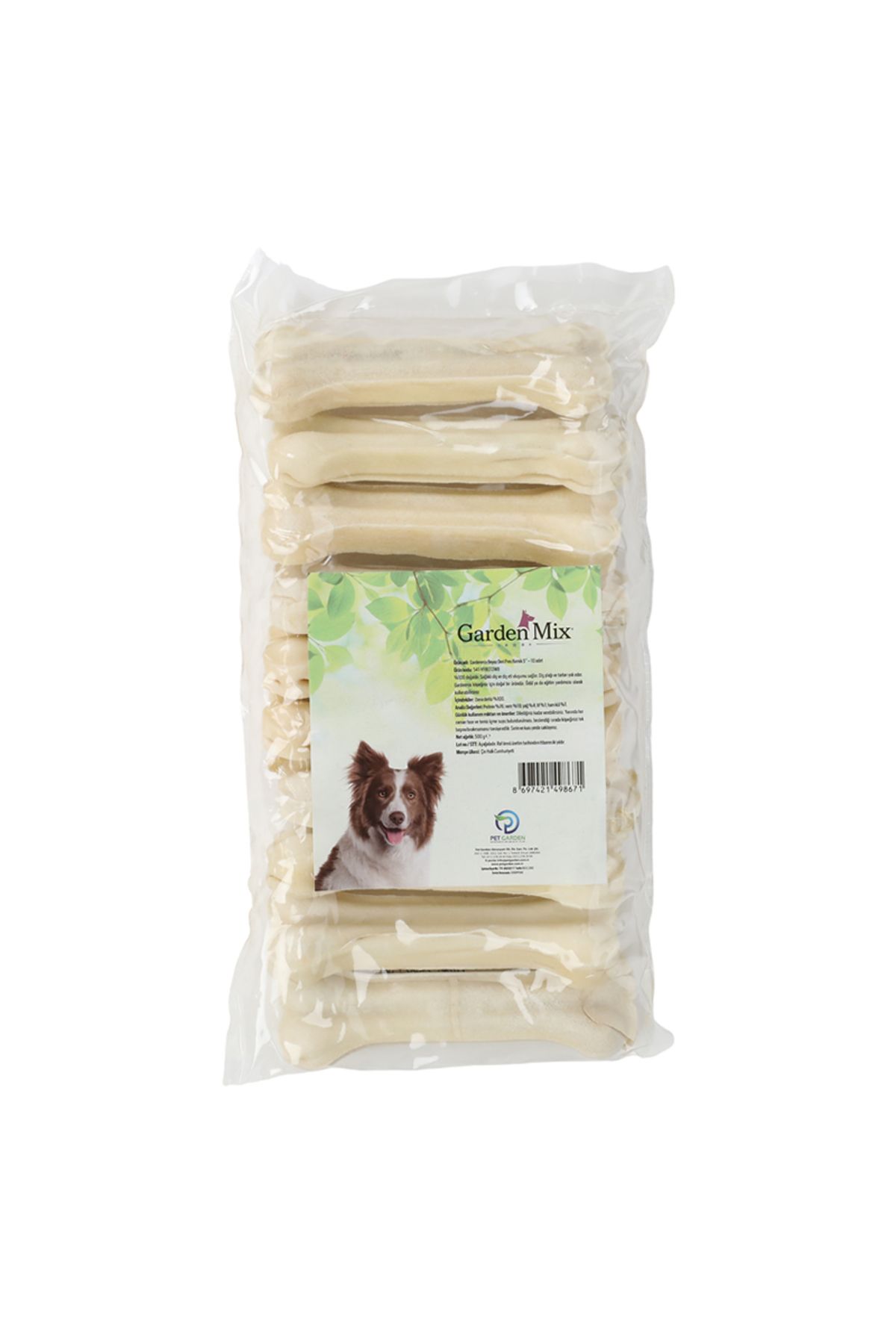 Gardenmix Sütlü Deri Kemik12cm 50-60 G. 10lu Paket GLSTD