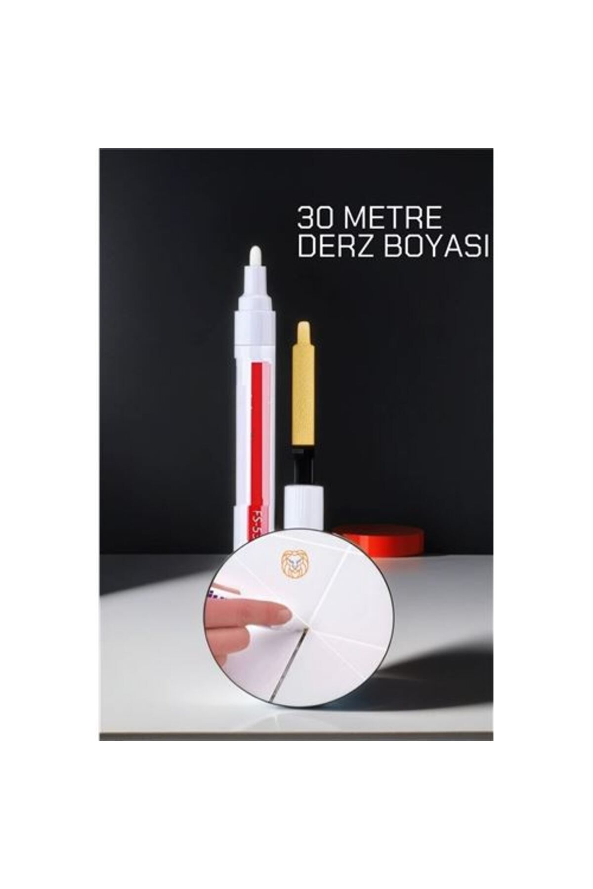 Store ModaCar BEYAZ Derz Boyası 30 Metre