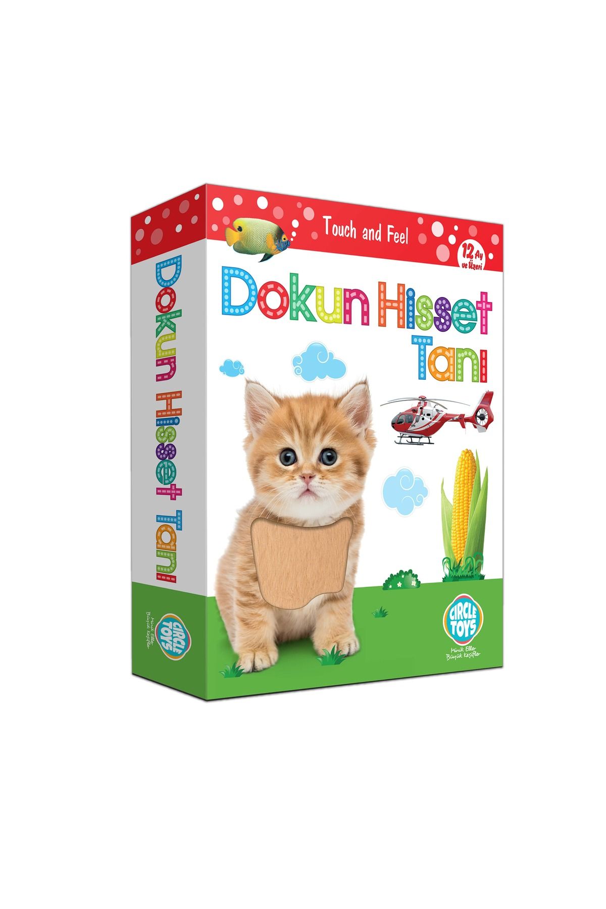 Circle Toys Dokun Hisset Tanı Eğitim Kartları