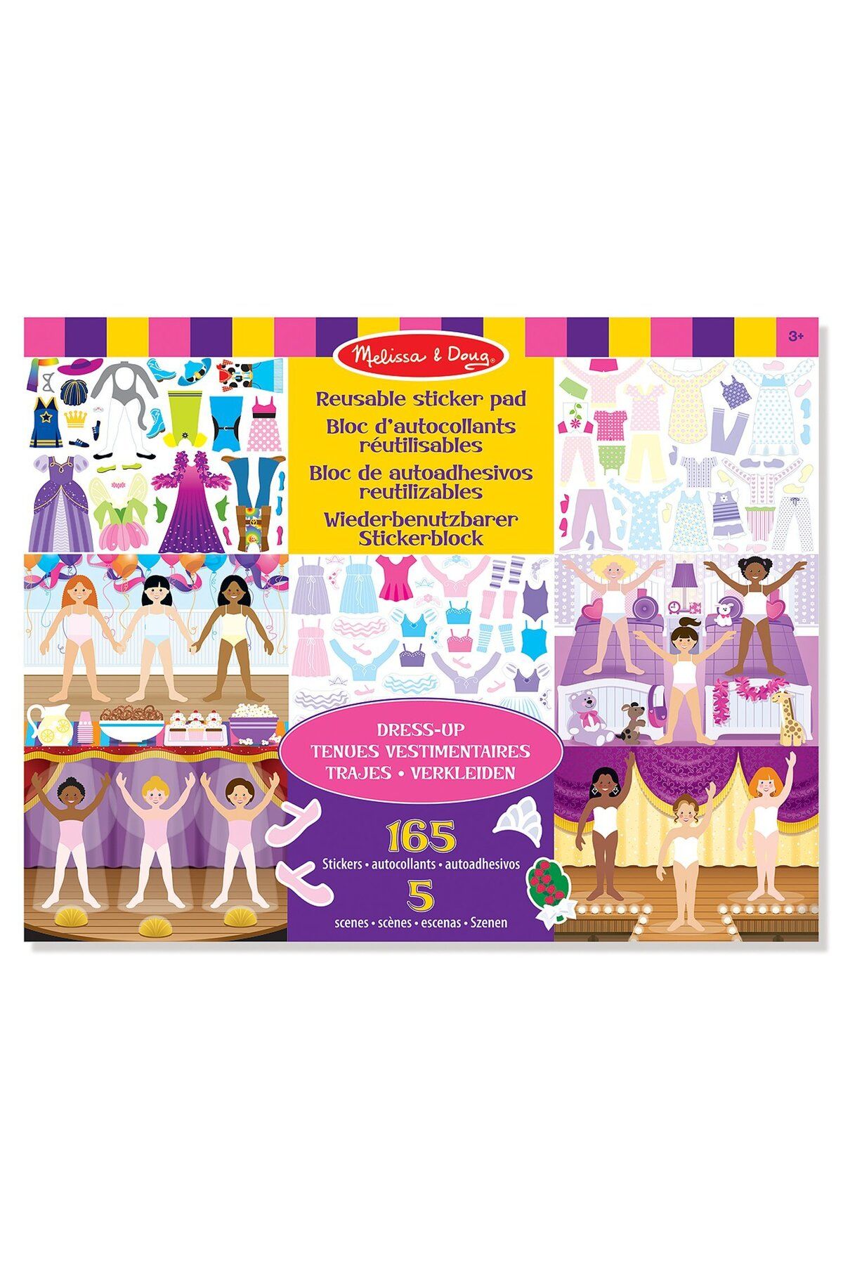 Melissa & Doug Melissa And Doug Tak Çıkar Çıkartma Kitabı - Moda