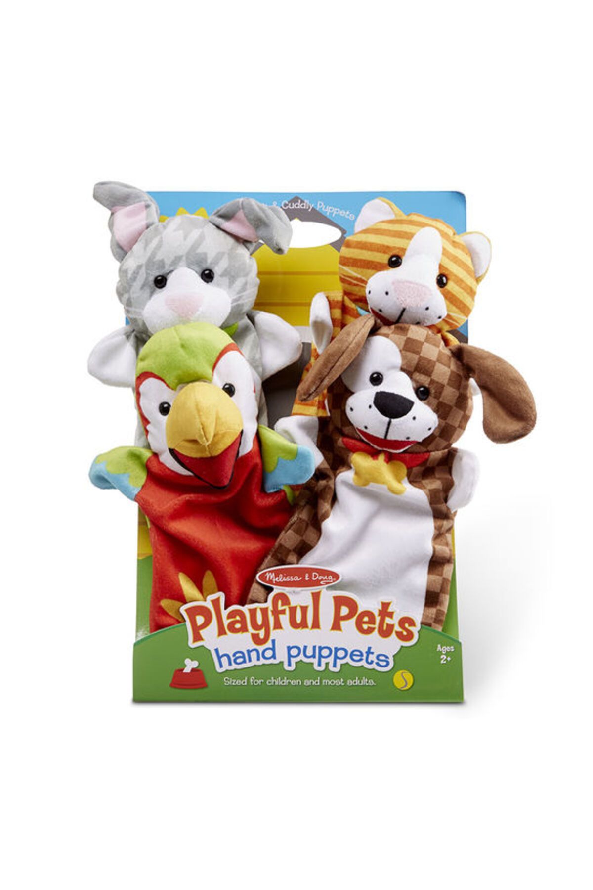 اسباب بازی های آموزشی Melissa Doug مجموعه عروسکی ملیسا و داگ ال حیوانات خانگی Melissa & Doug