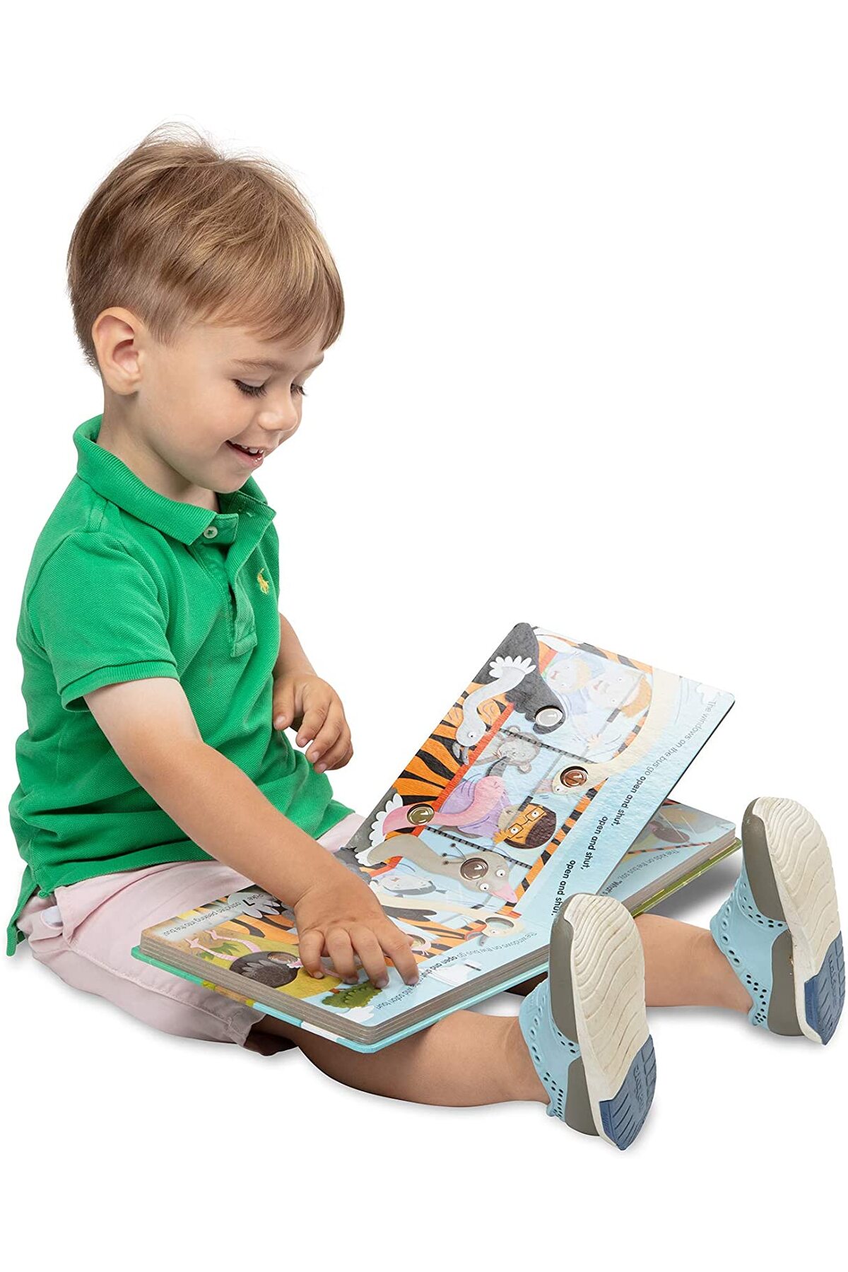 Adeda Yayınları Melissa and Doug Poke-A-Dot İnteraktif Kitap - The Wheels on The Bus fotoğrafı 6 (önizleme)