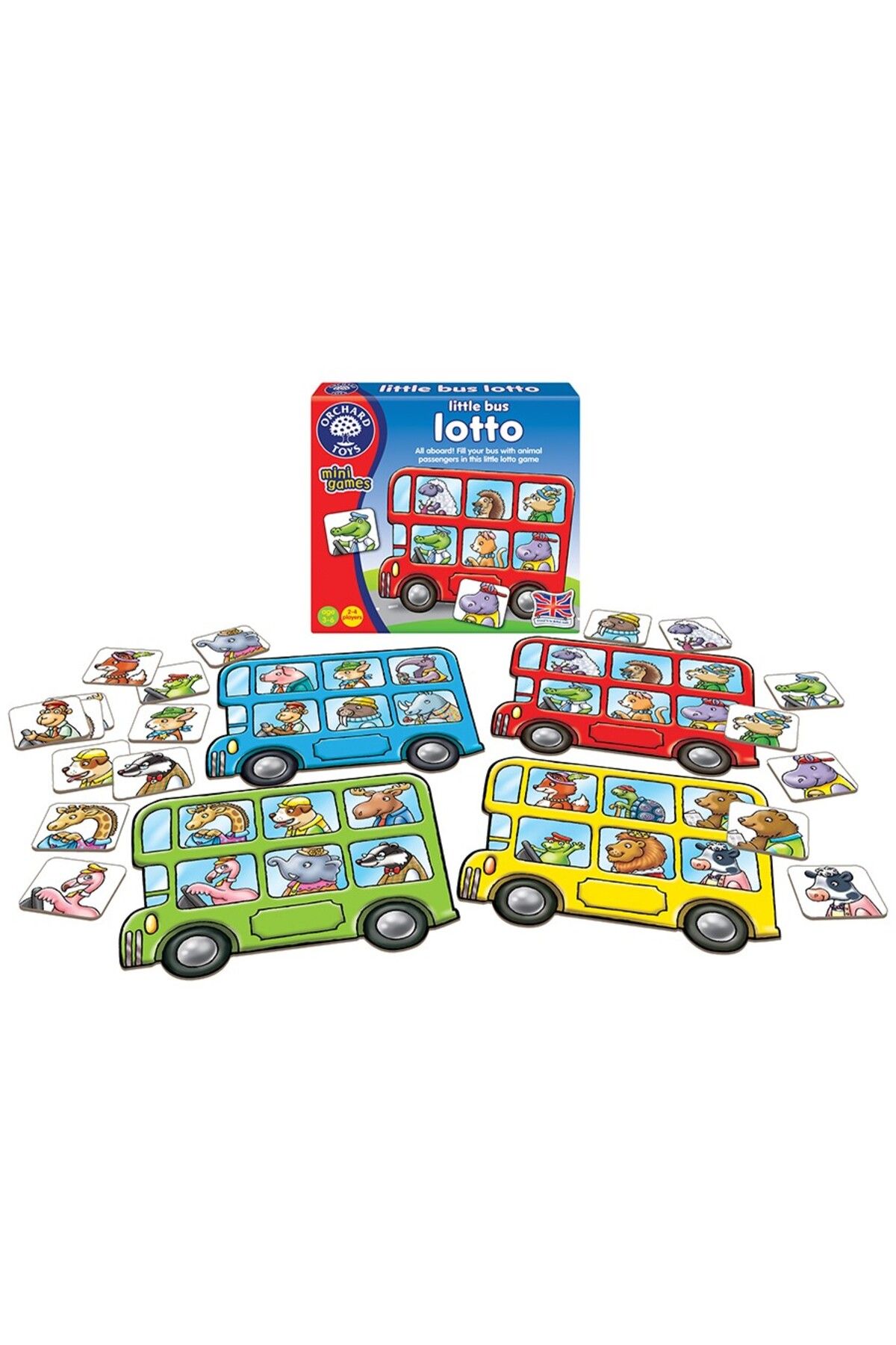 ORCHARD Little Bus Lotto (RENKLİ OTOBÜSLER)