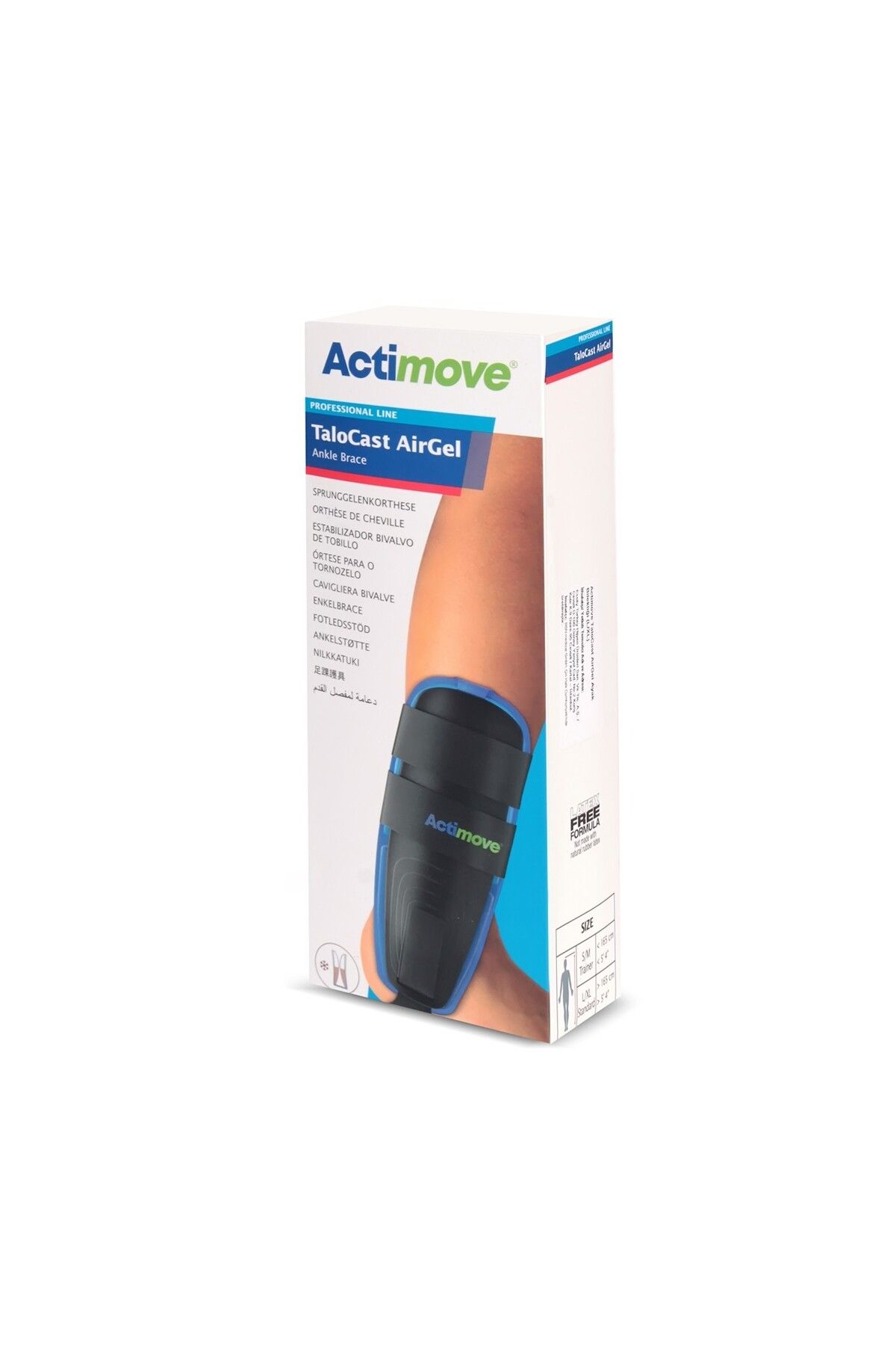 BSN Actimove Talocast Airgel Ayak Bilekliği Siyah Renk