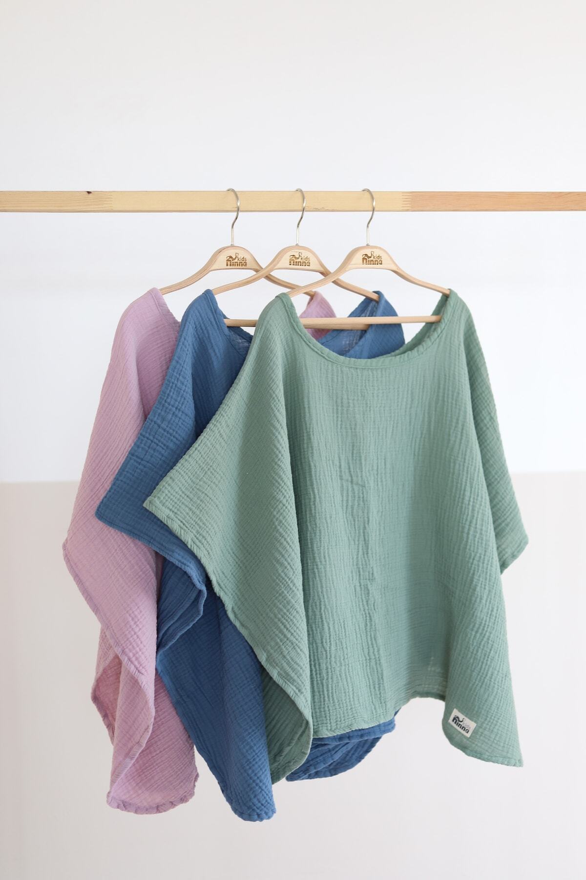 Ninna Kids Multi Müslin Emzirme Ve Puset Örtüsü- Lila fotoğrafı 4 (önizleme)