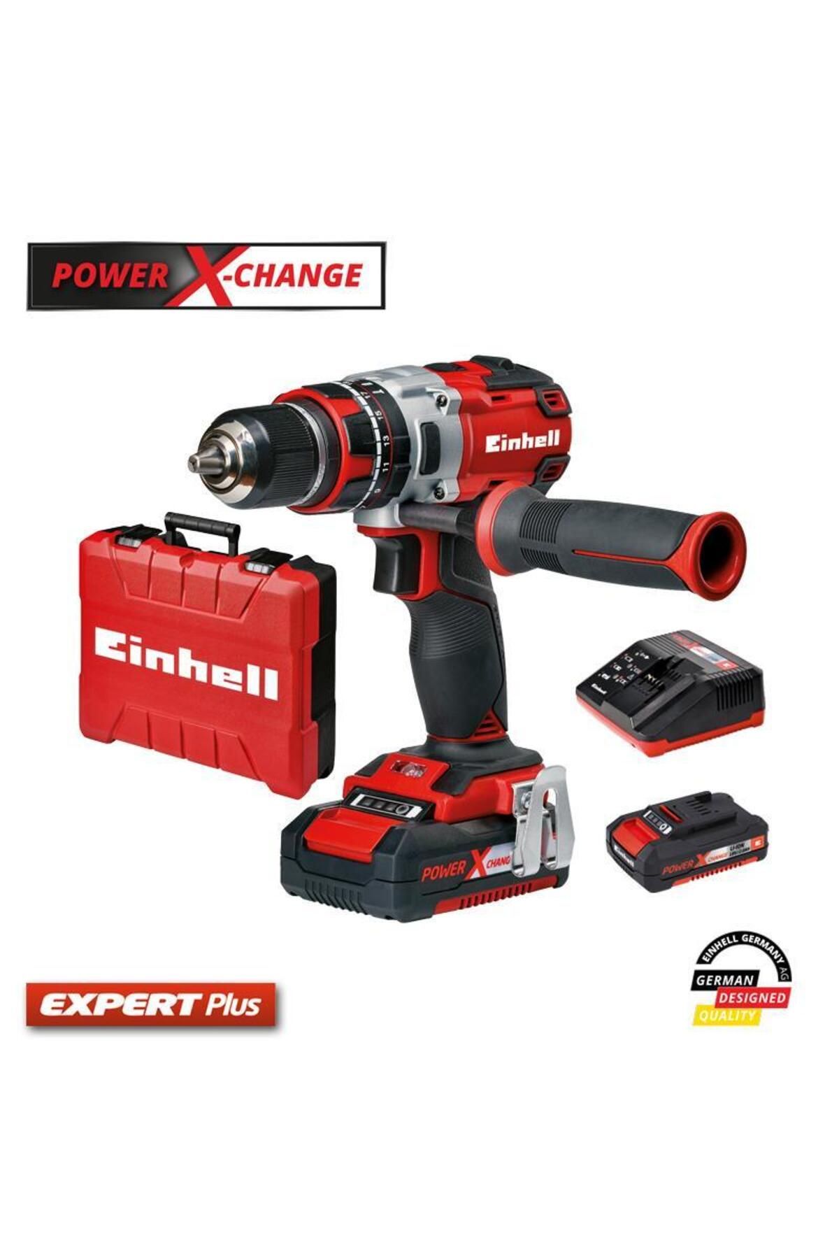 OEM Einhell PXC TE-CD 18 Li-i BL Çift Akülü Darbeli Matkap Kömürsüz