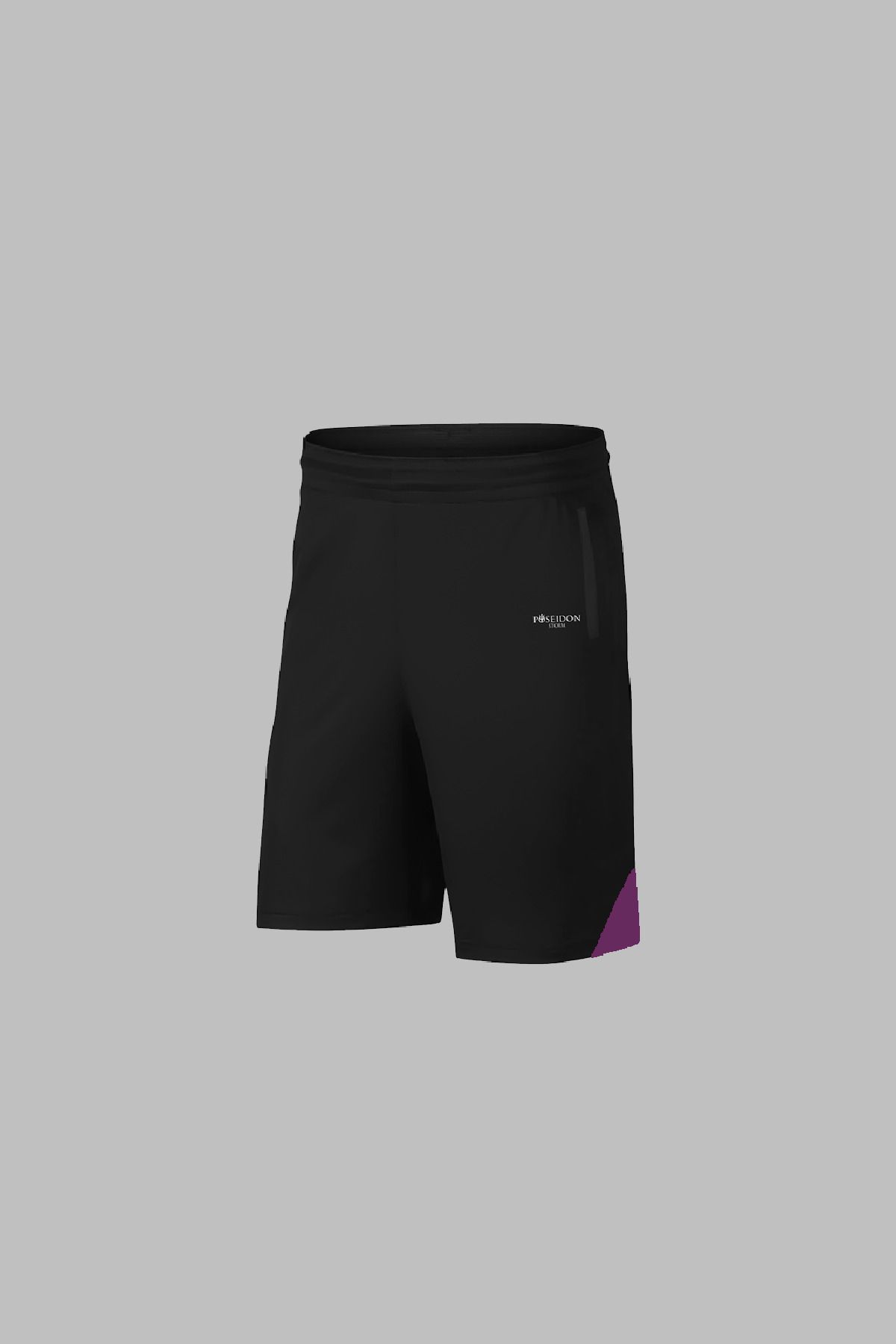 POSEIDON STORM-Мъжка тениска с къс ръкав Oversize, бяла, Dri-Fit материя, удобна, с джоб, подходяща за тренировки и бягане, чифт 3